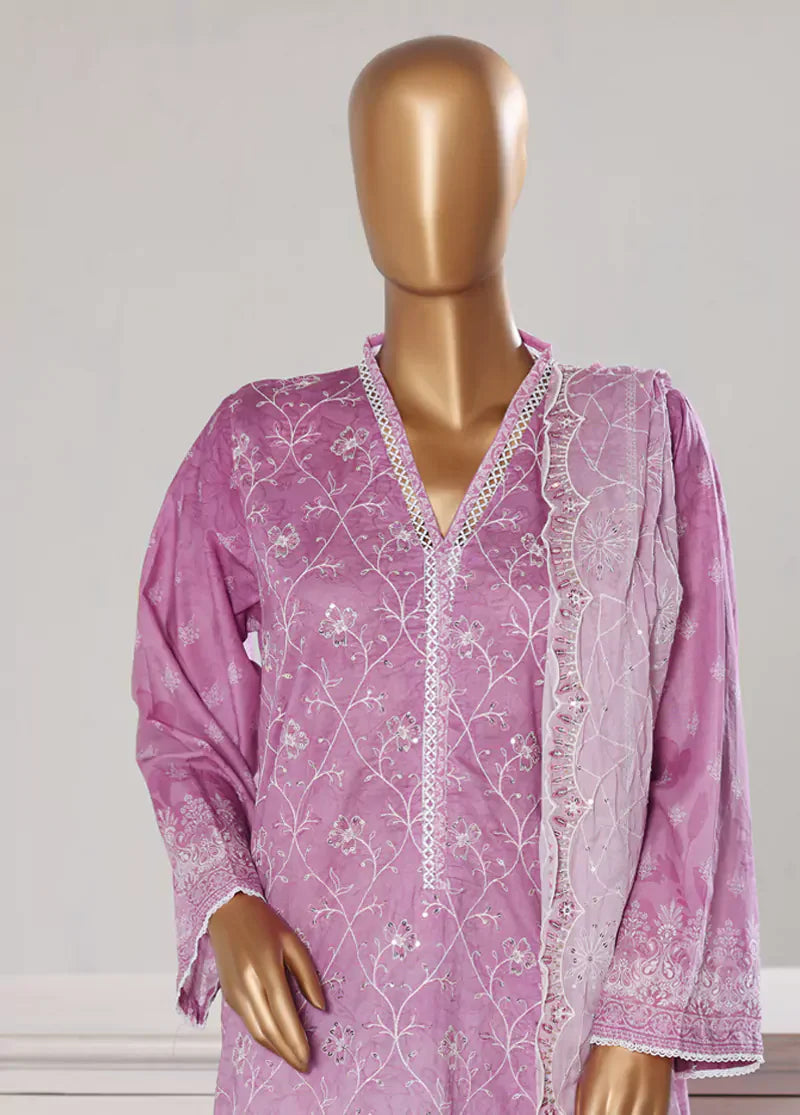 RTW White & White Embroidered Lawn – 1