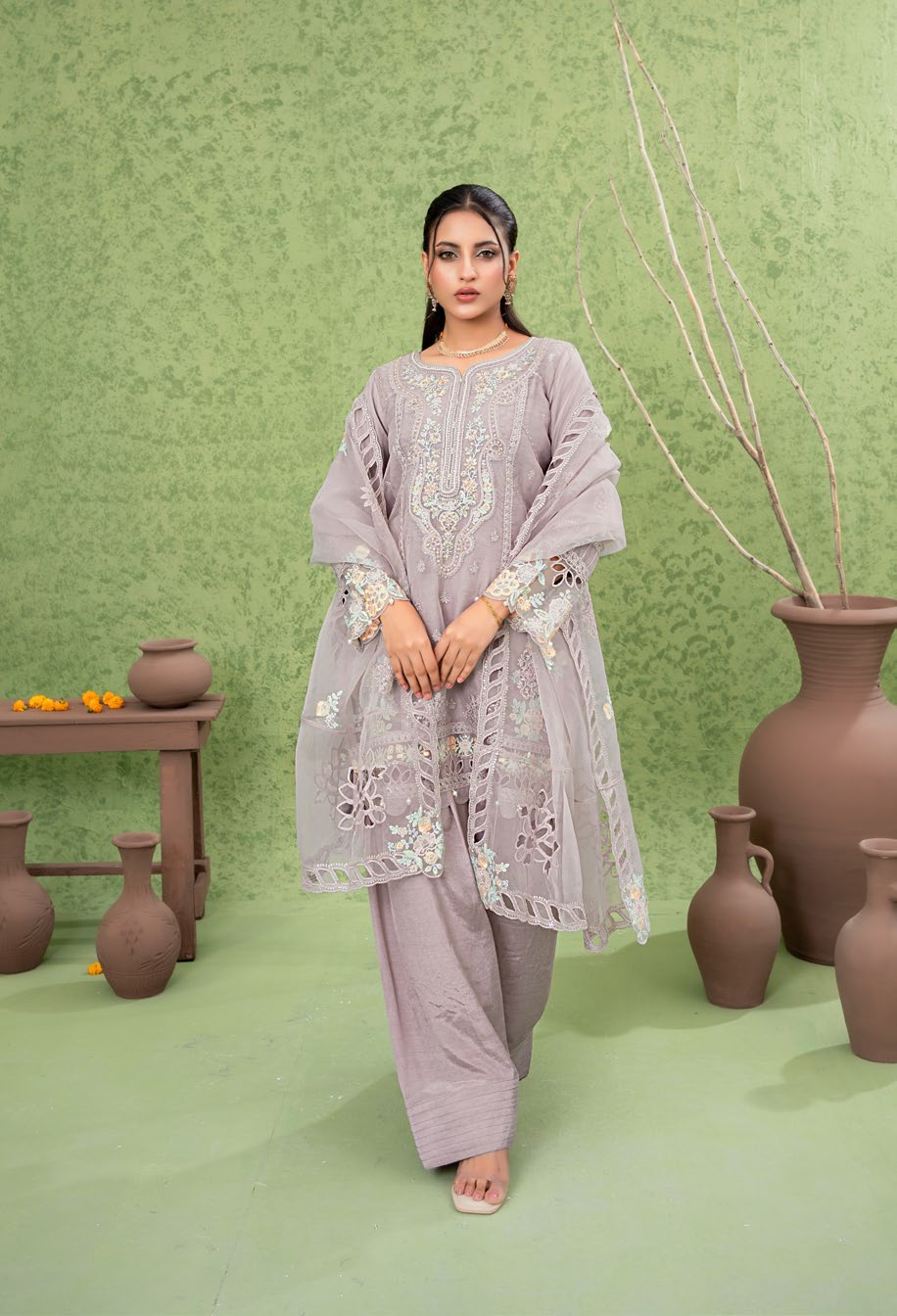 Kahani Festive Pret Organza Formals – D-1