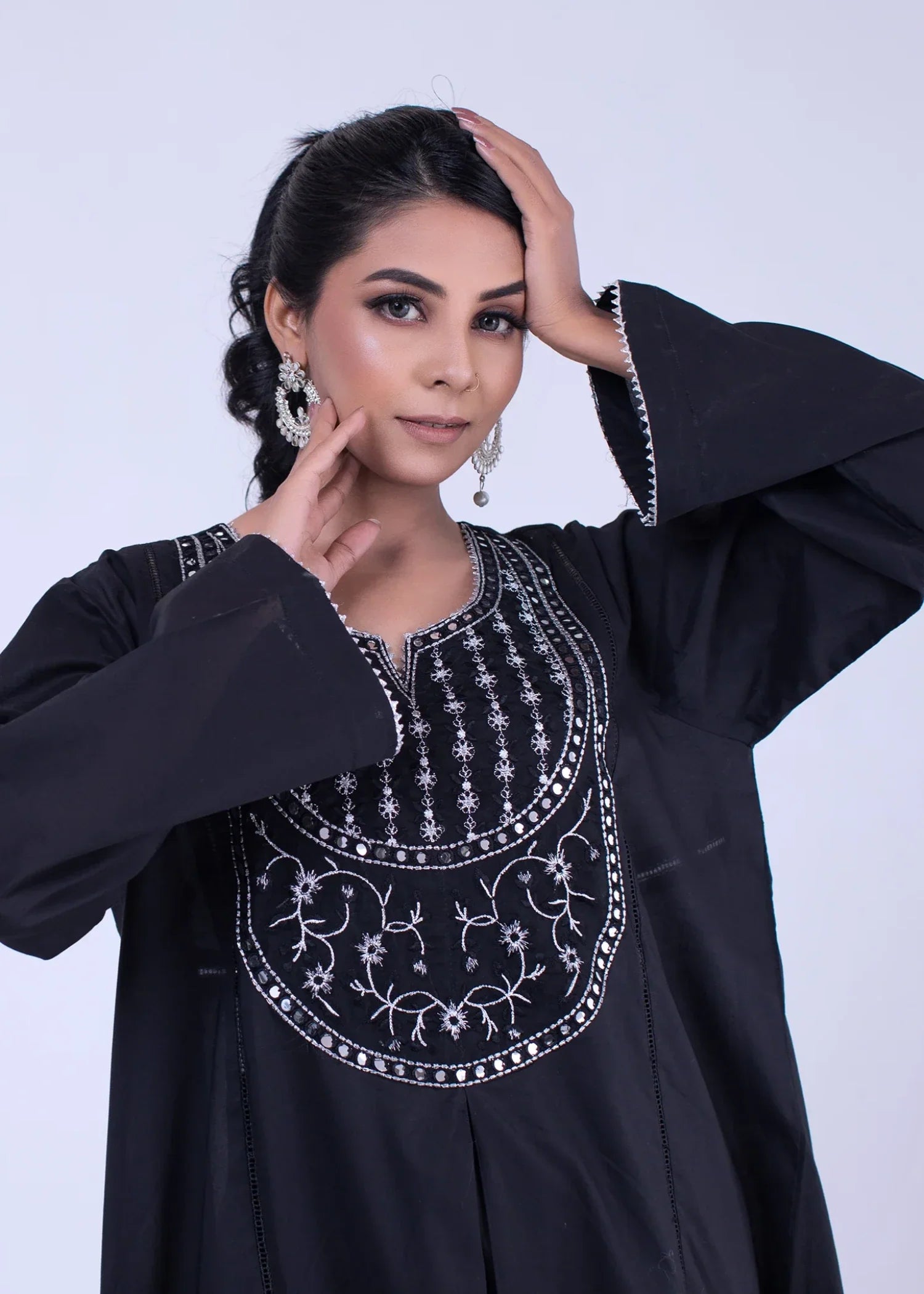 cotton Kurti in Black