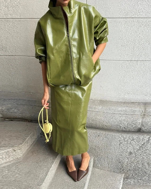 EMILI SKIRT & JACKET SET