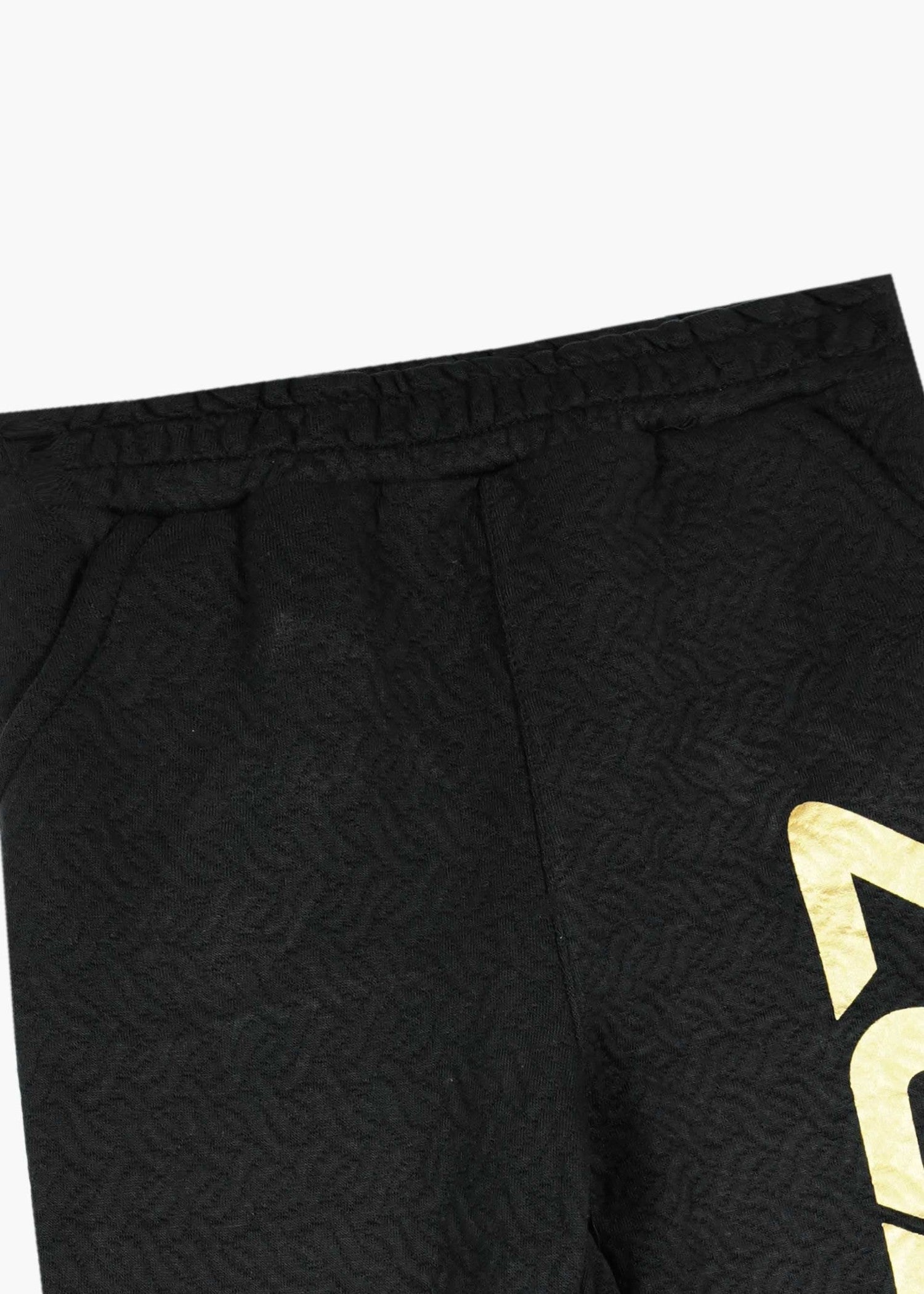 fleece Tracksuit in Black