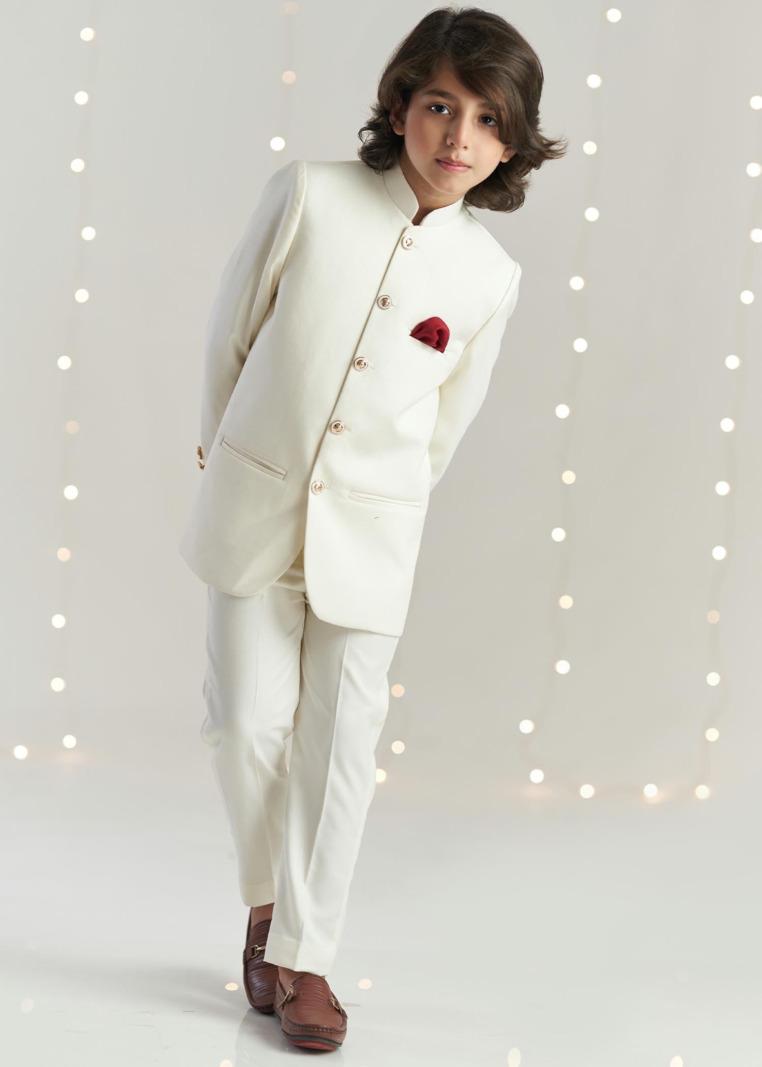 grip Prince Coat in Cream