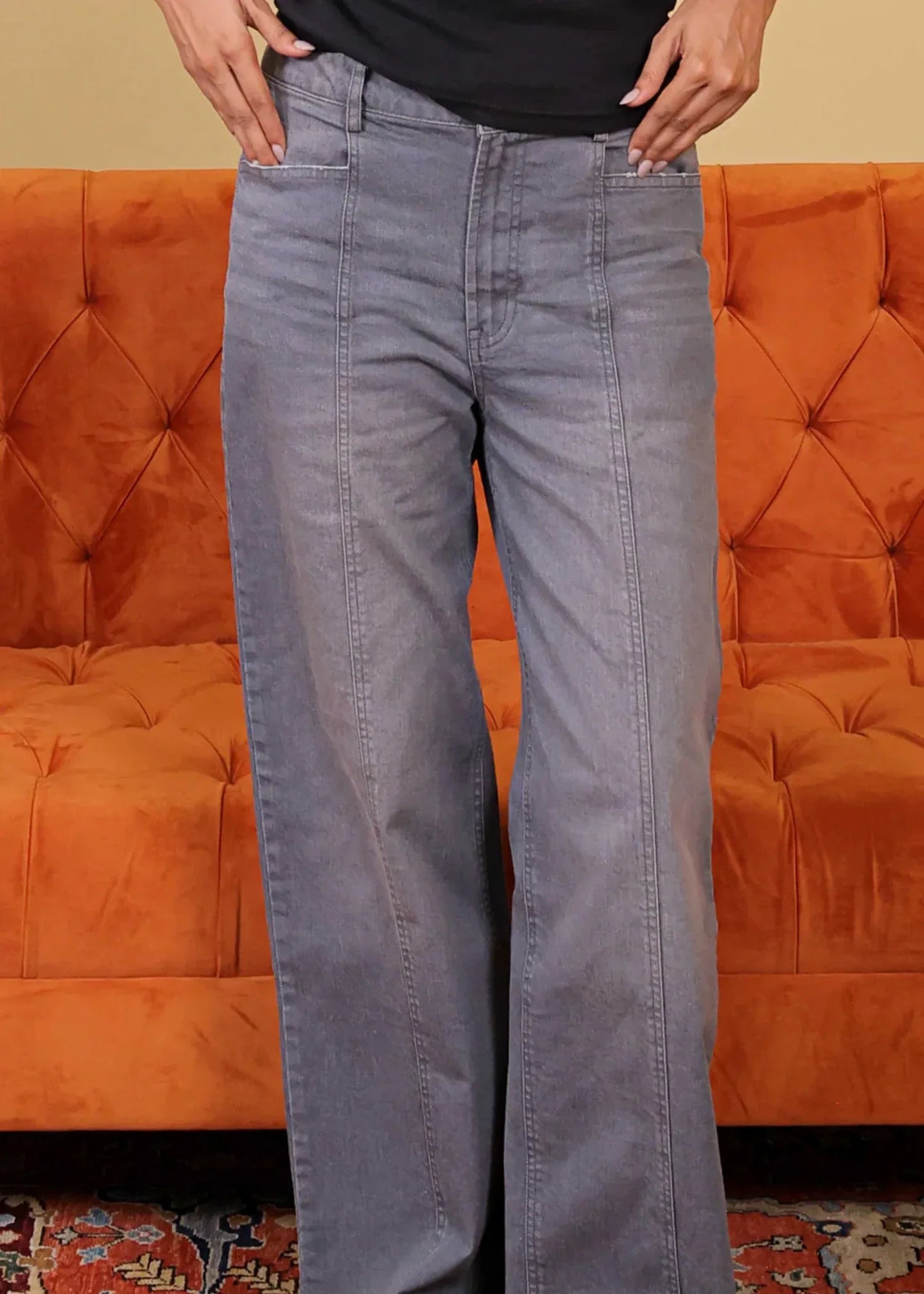 denim Jeans in Ash grey