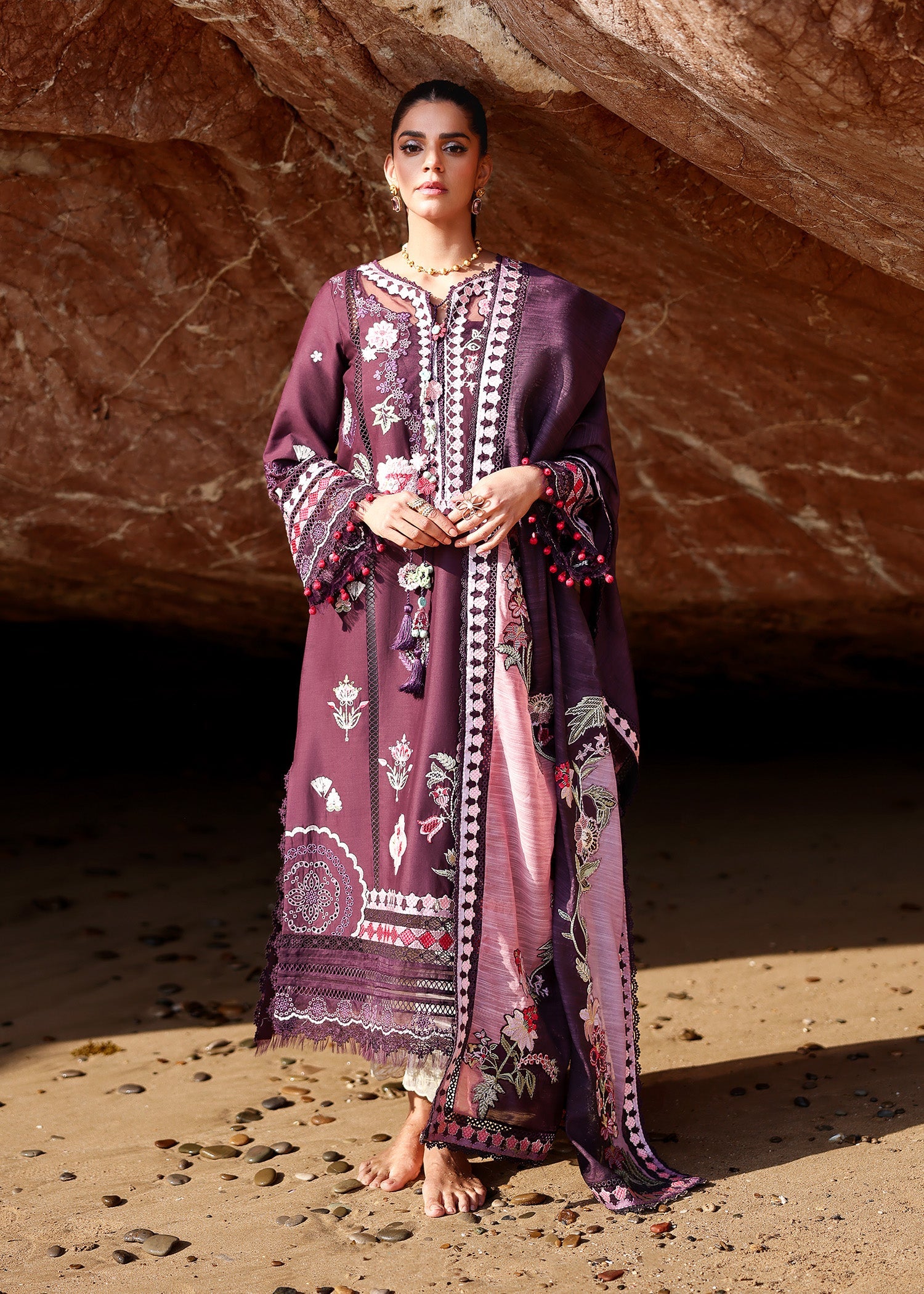 Breeze Festive Luxury Lawn – NOOR-2-A