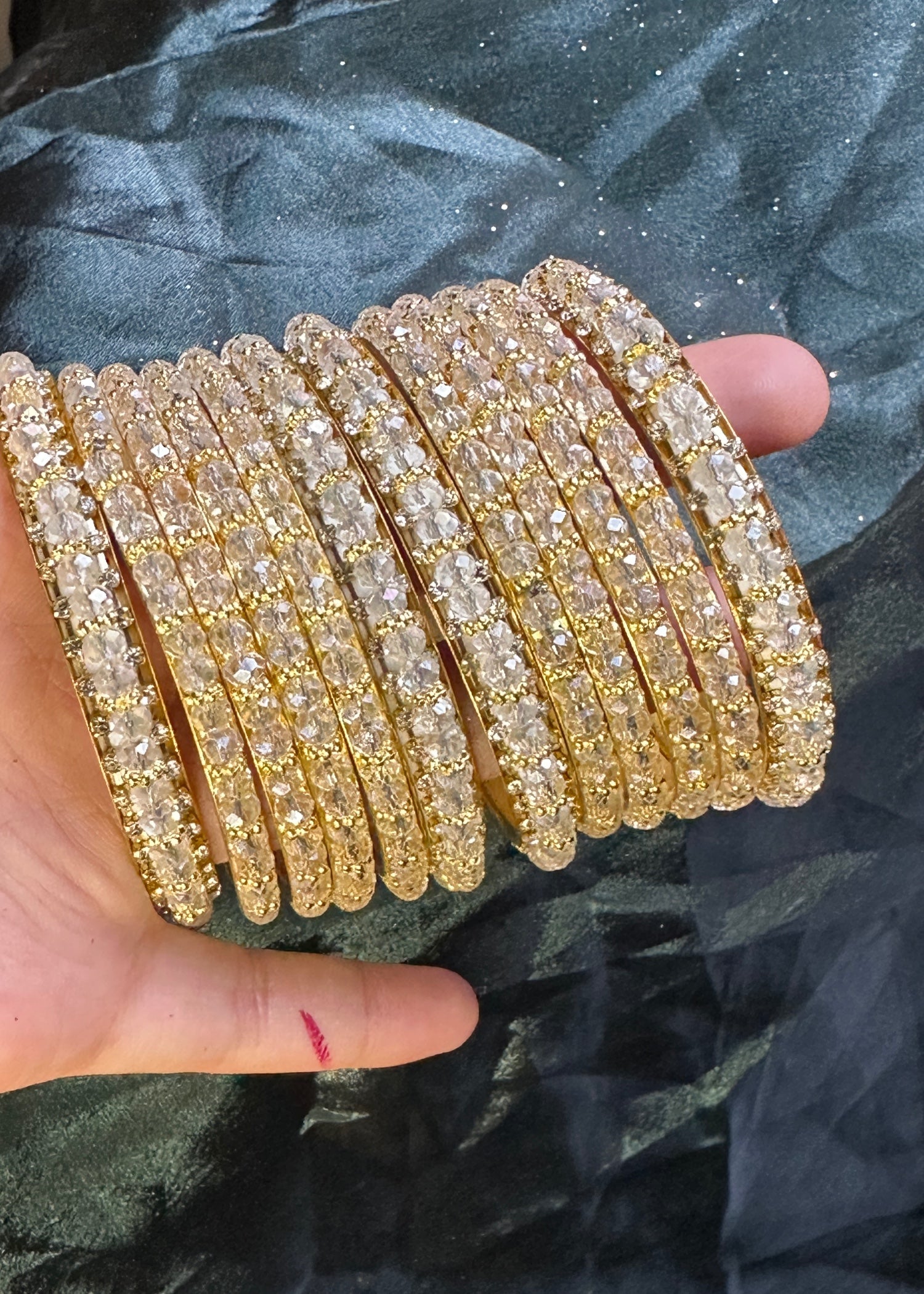 Bangles in Silver Color by - Trendy Women Bangles WSN3751