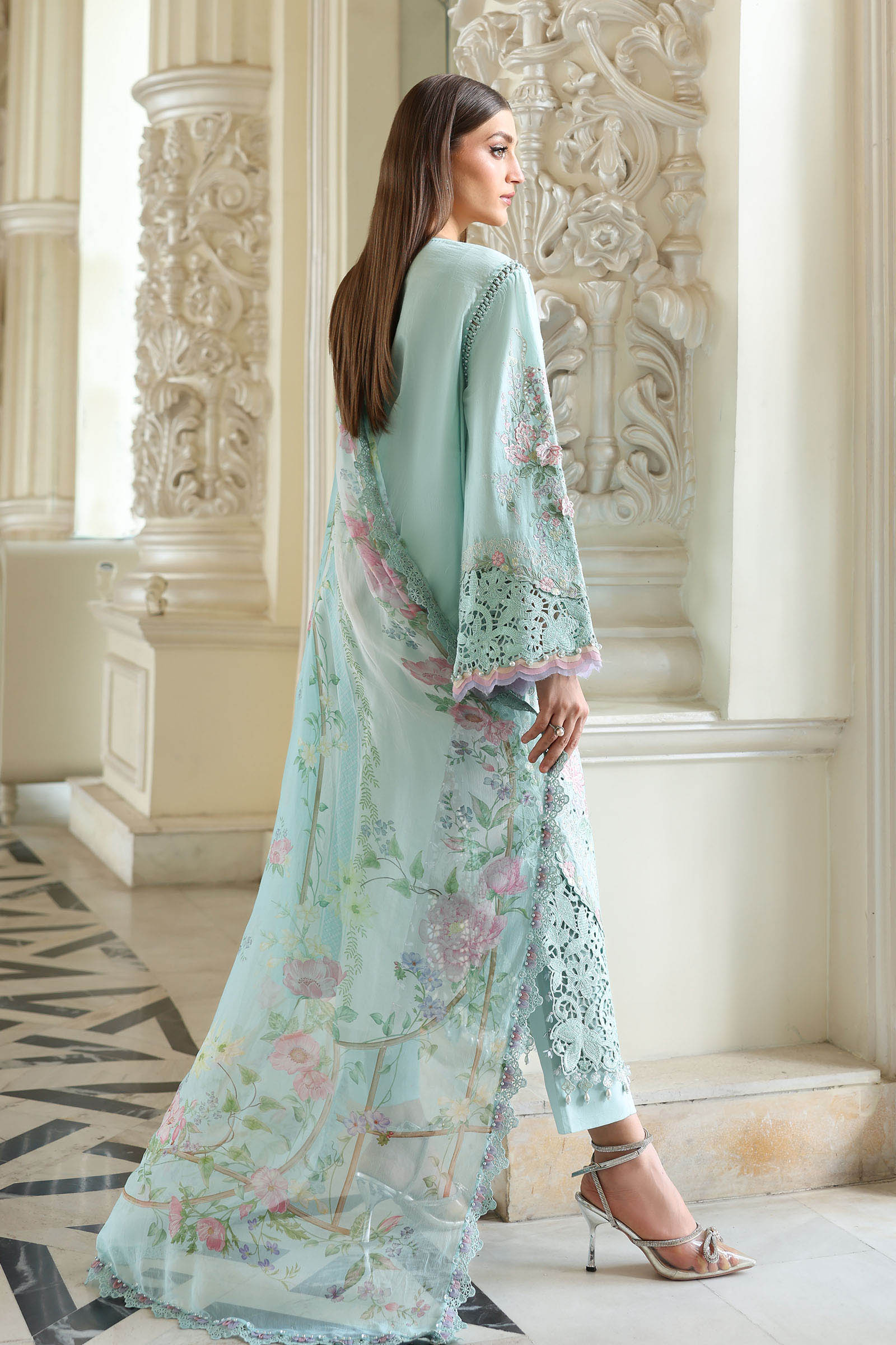 Eid Festive Luxury Lawn – EL26-15