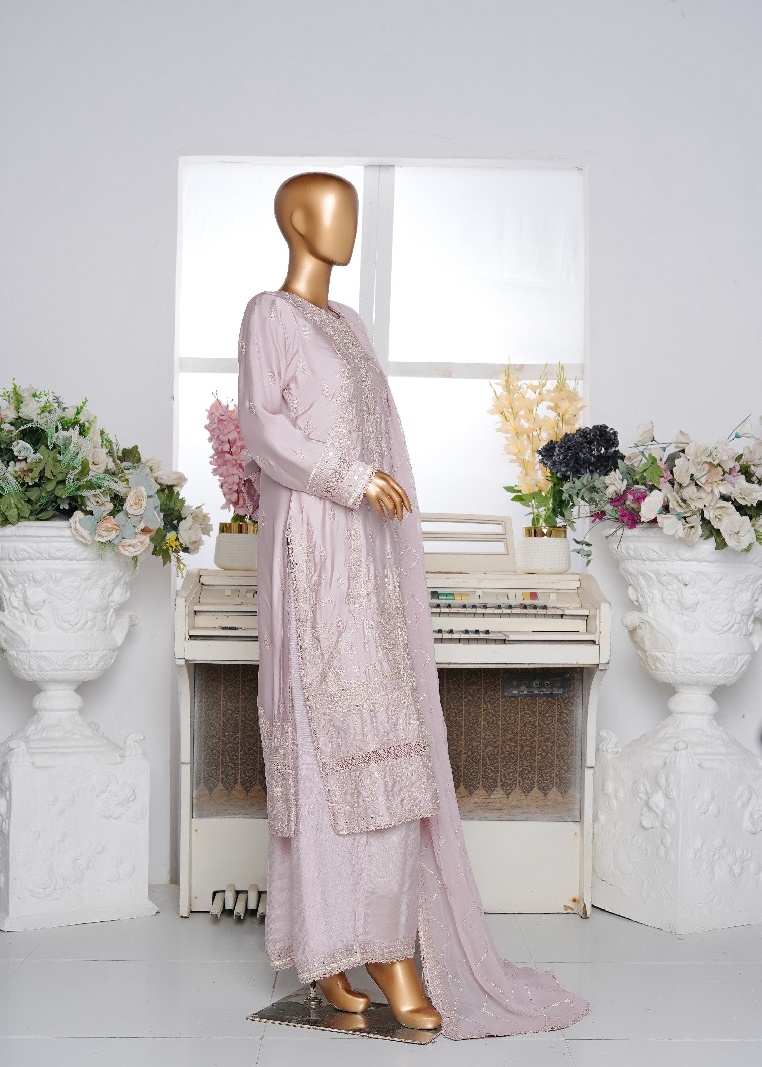 charmuse/shamooz Kurta Set in Pastel pink