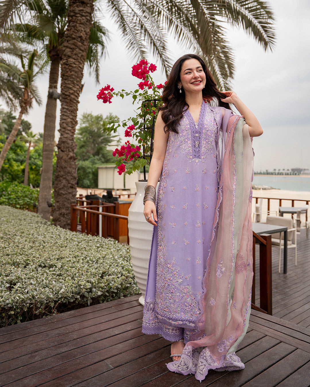Aya Eid Luxury Lawn – Suela