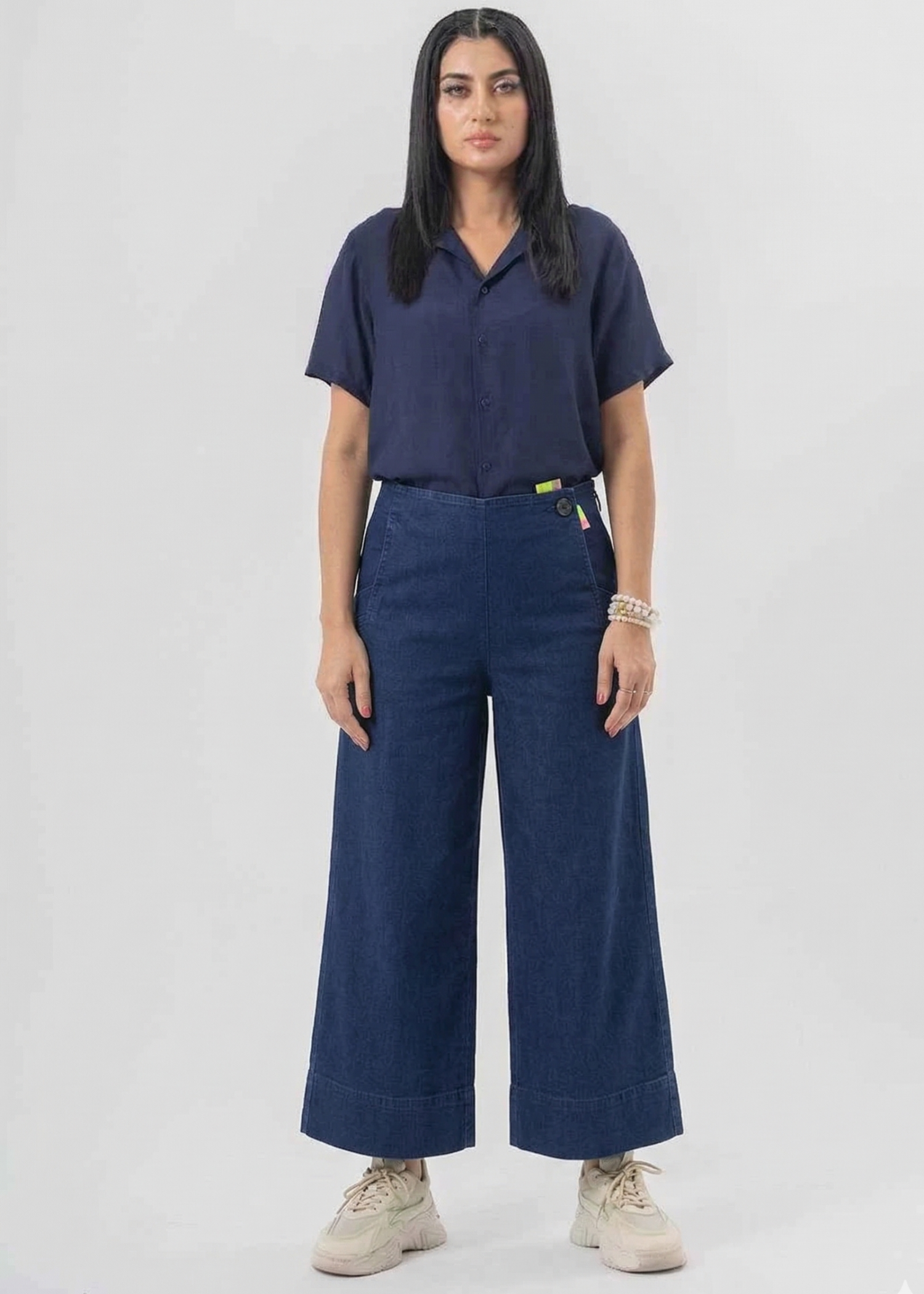 cotton Jeans in Blue