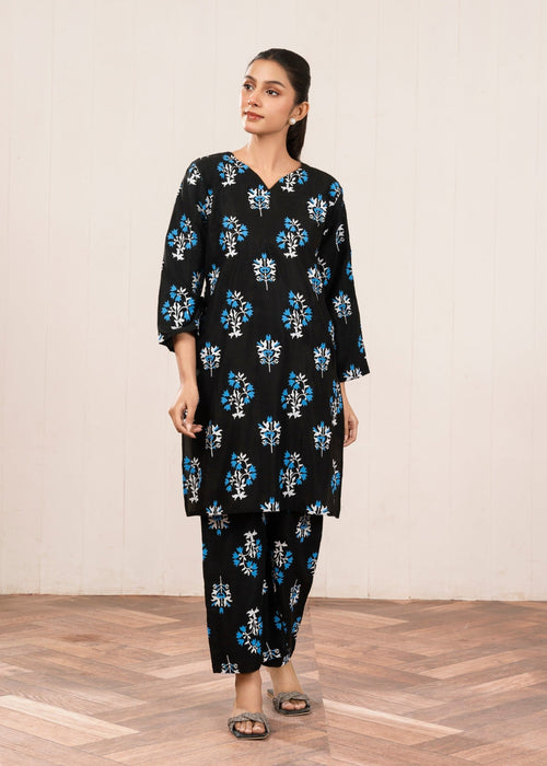 linen Co Ord Sets in Moonlight blue