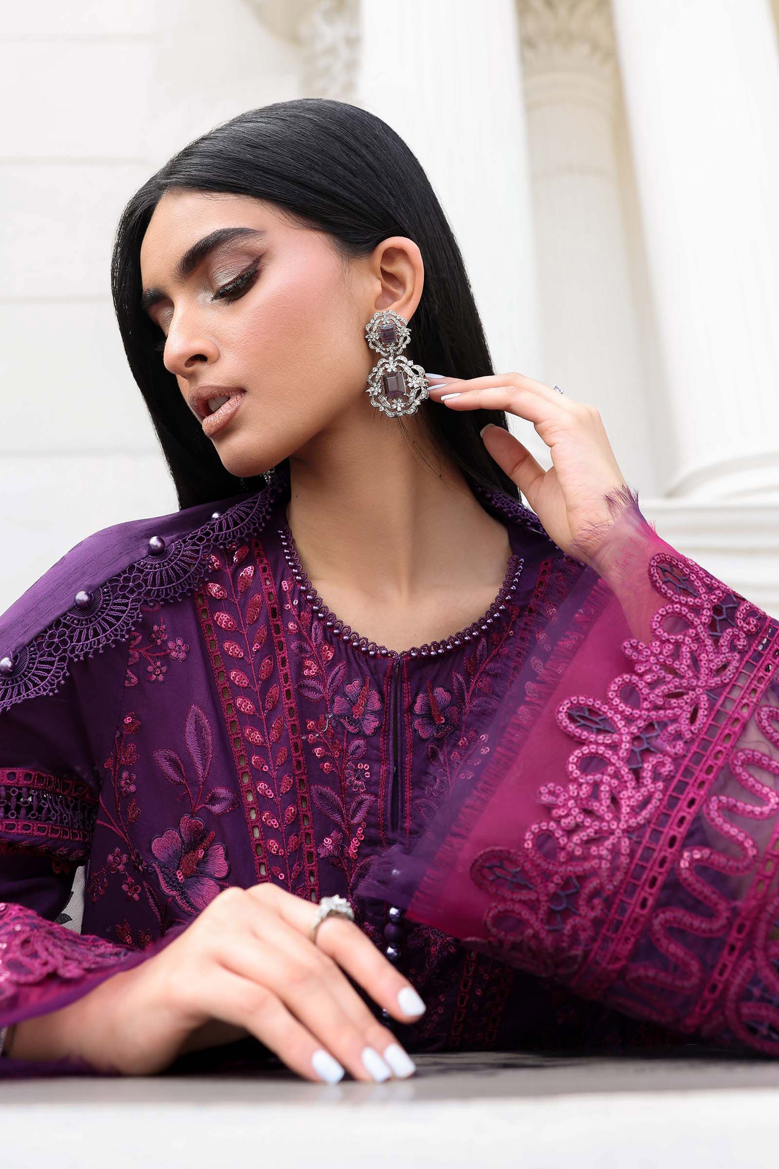 Eid Festive Luxury Lawn – EL26-14