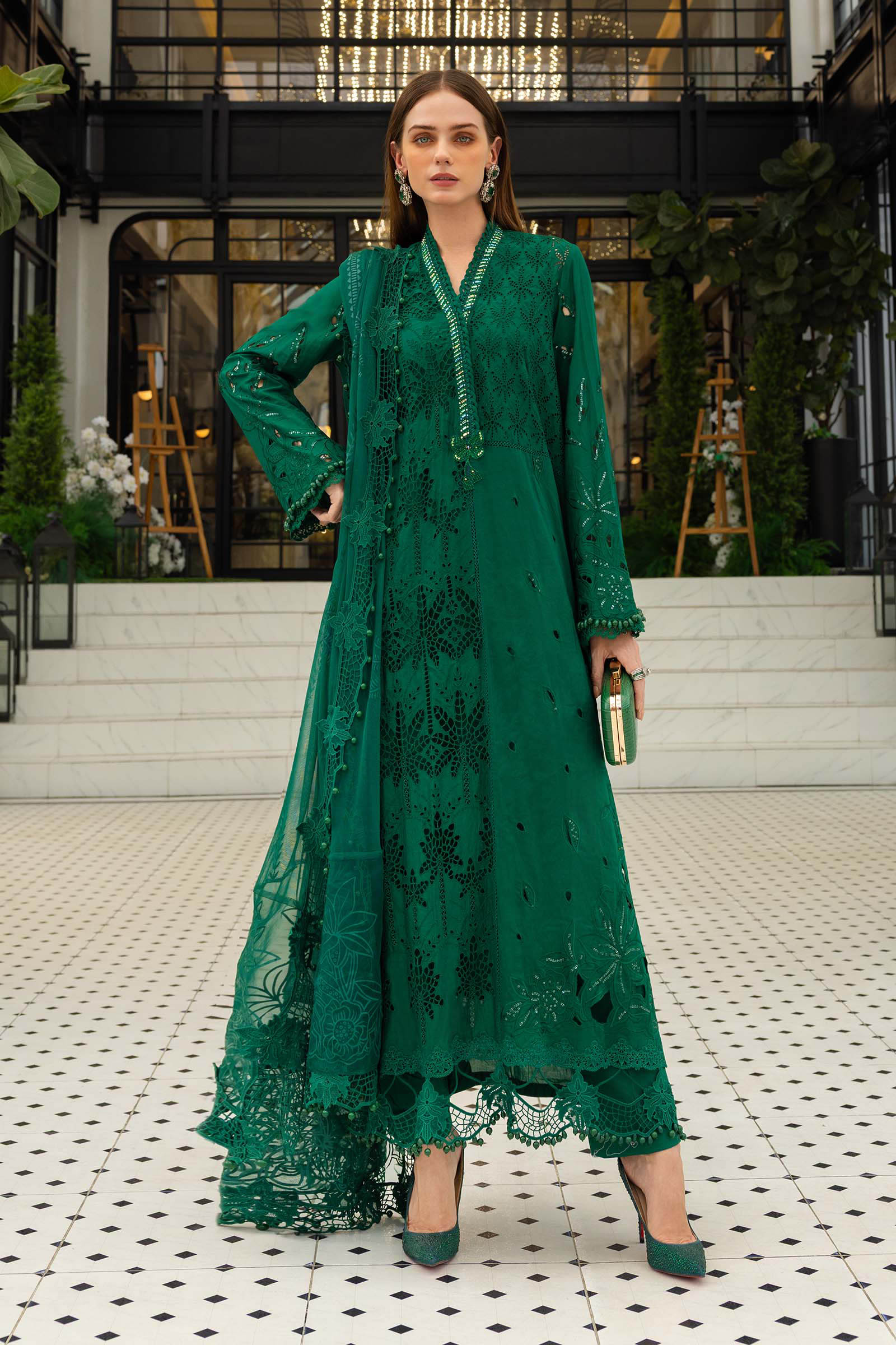 Eid Festive Luxury Lawn – EL26-04