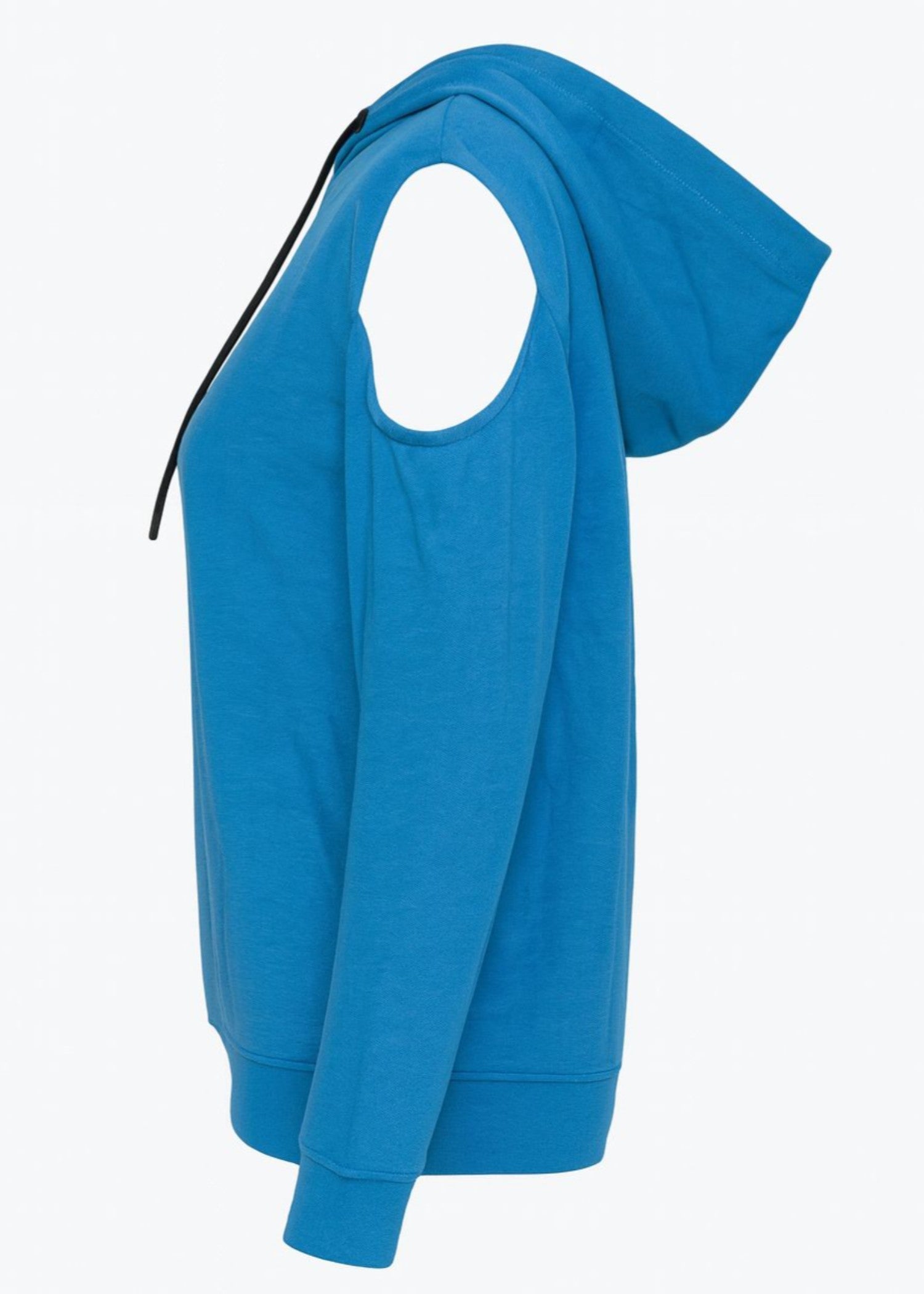 fleece Hoodie in Royal blue
