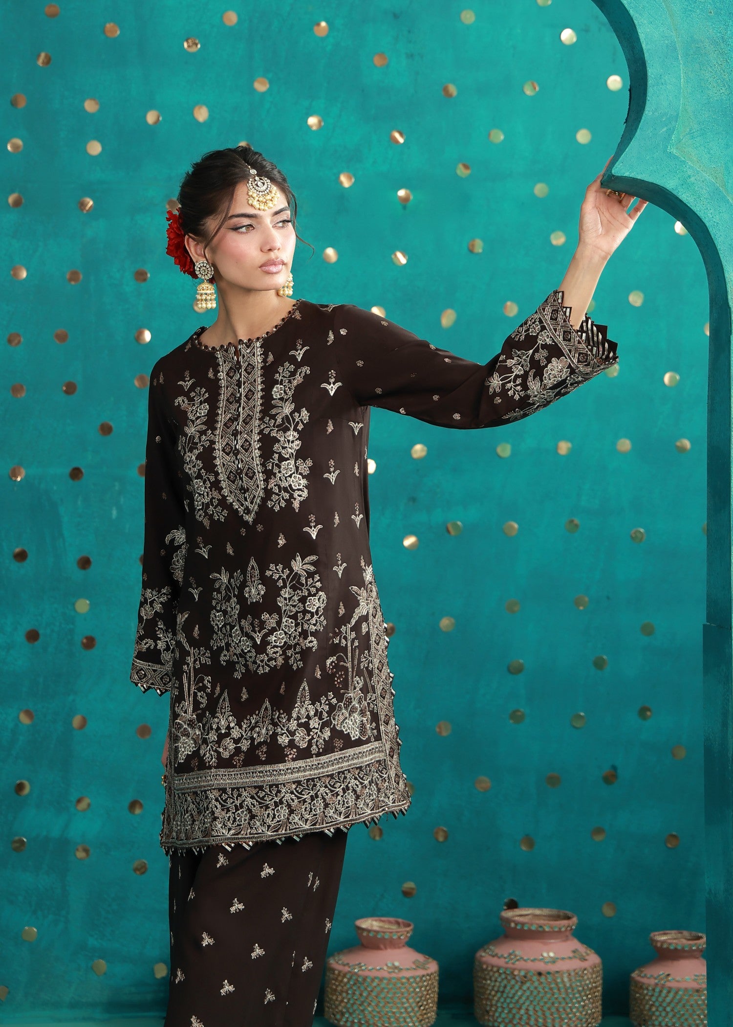 boski Unstitched in Dark brown