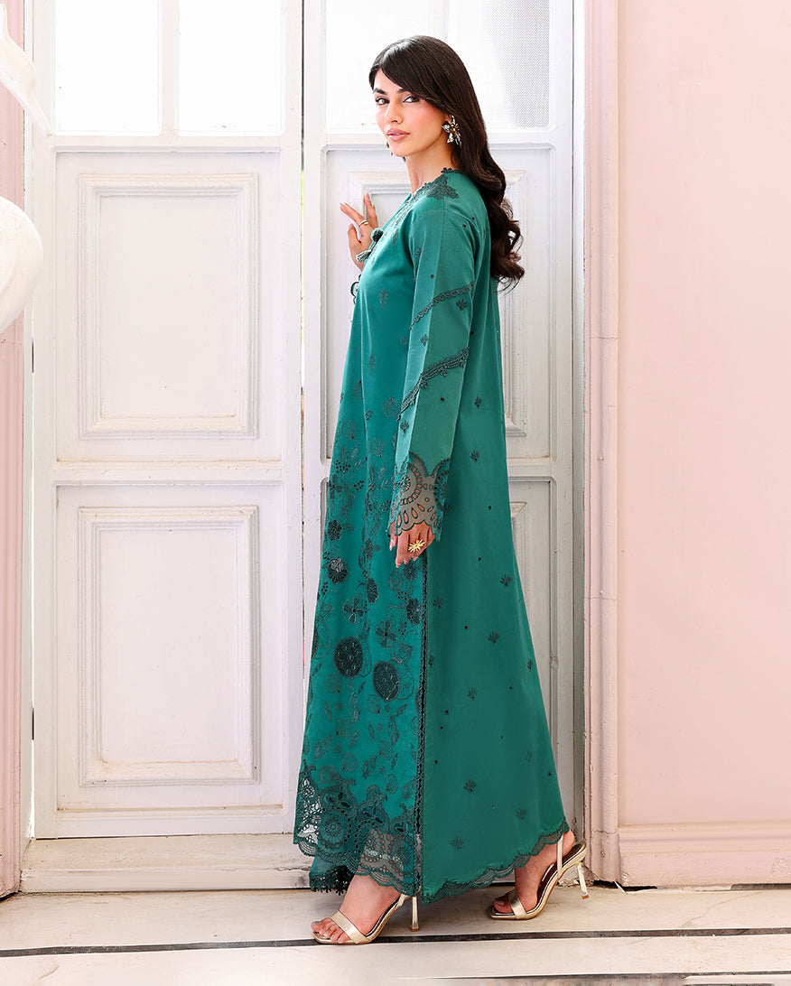 Veil of Summer Chikankari Lawn Edit – Whispered Veil