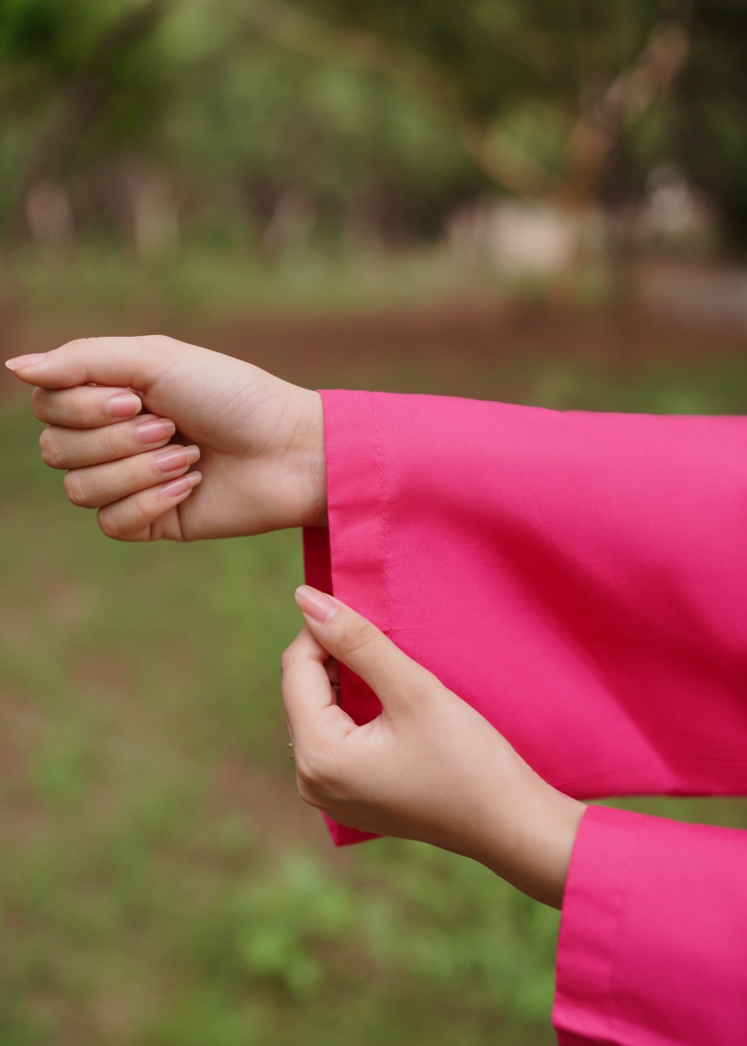 cotton Co Ord Sets in Bubblegum pink
