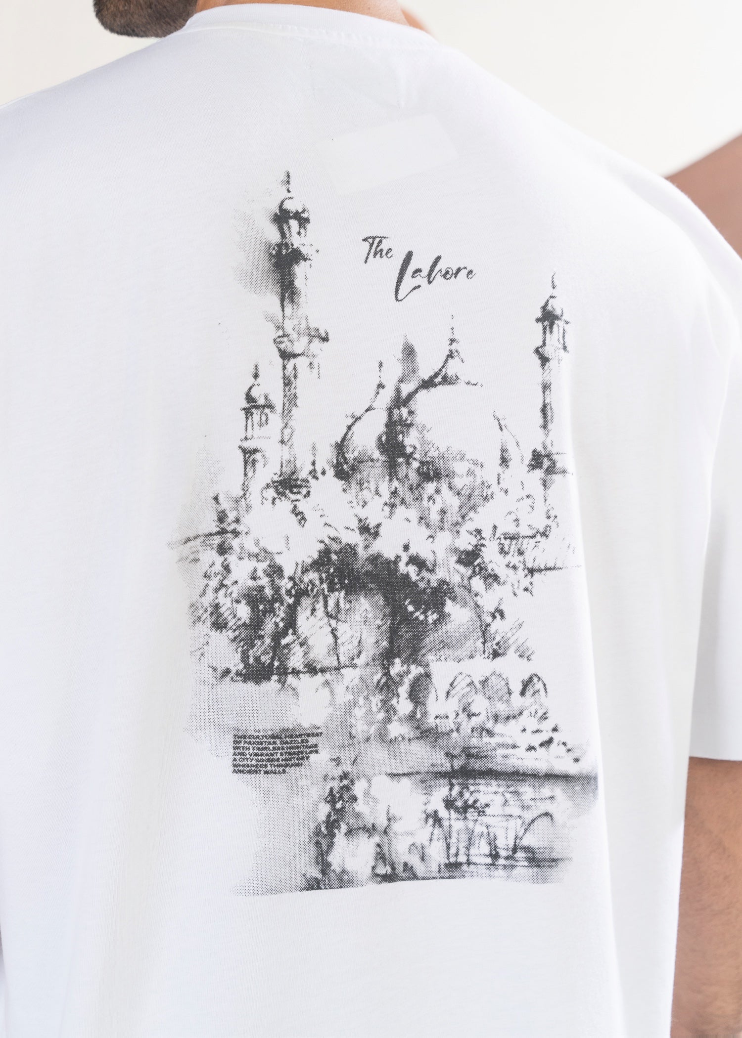 cotton jersey T Shirt in White by Sapretbysaba
