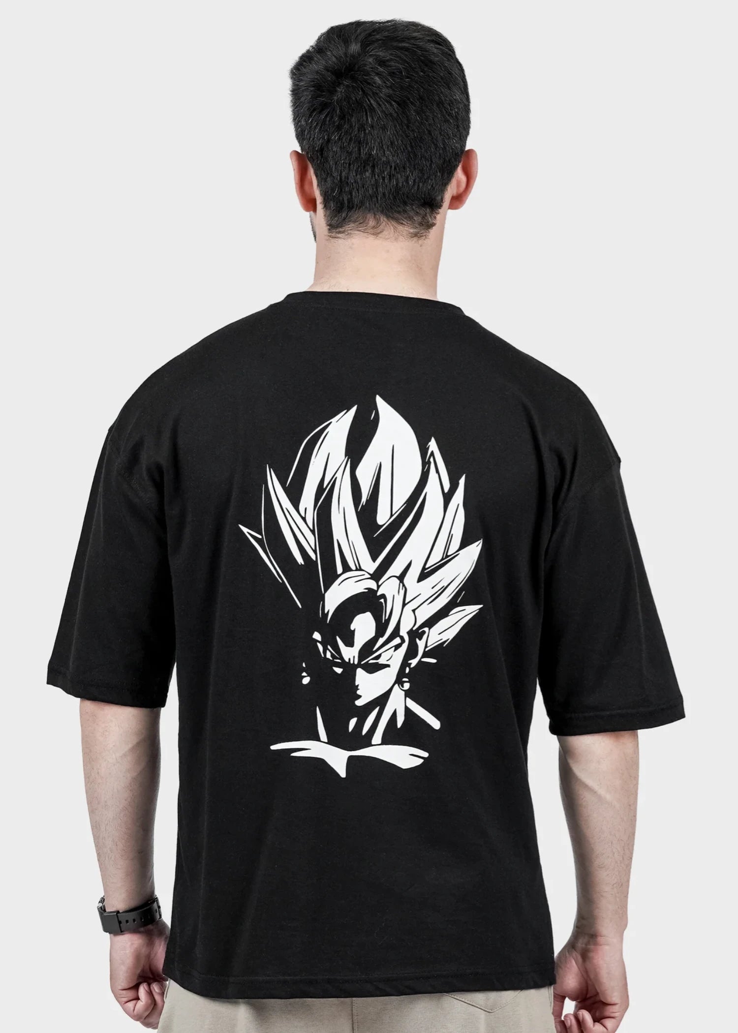 cotton T Shirt in Black