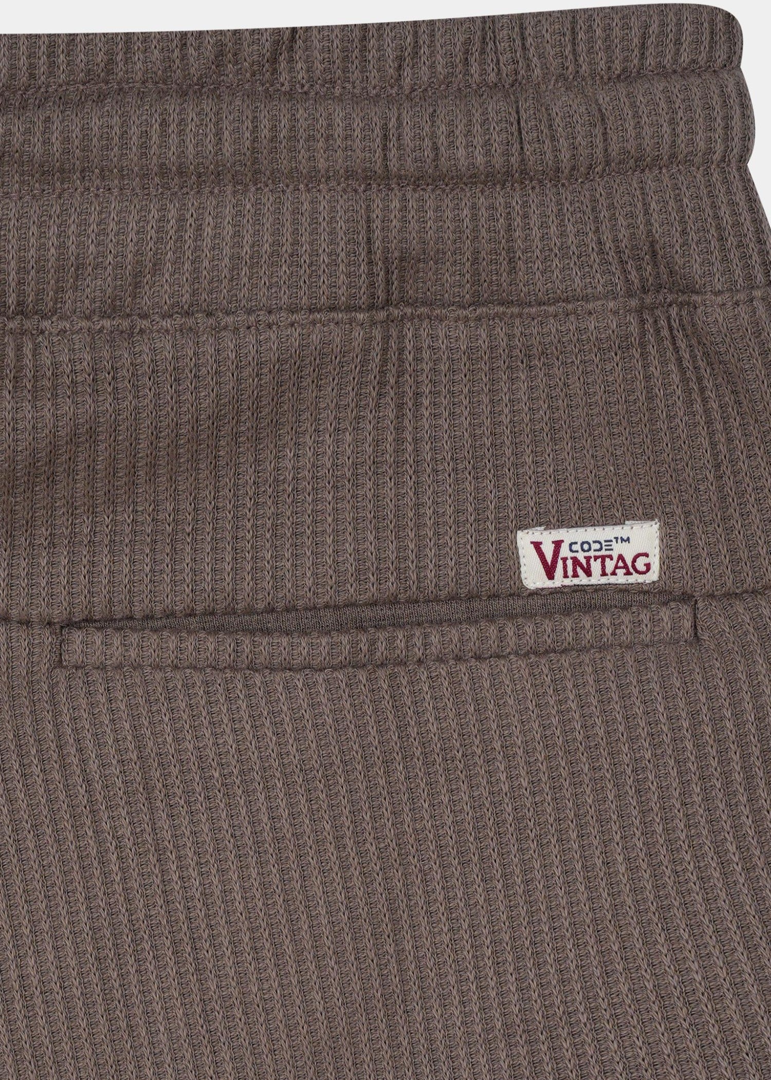pure cotton Shorts in Coffee brown