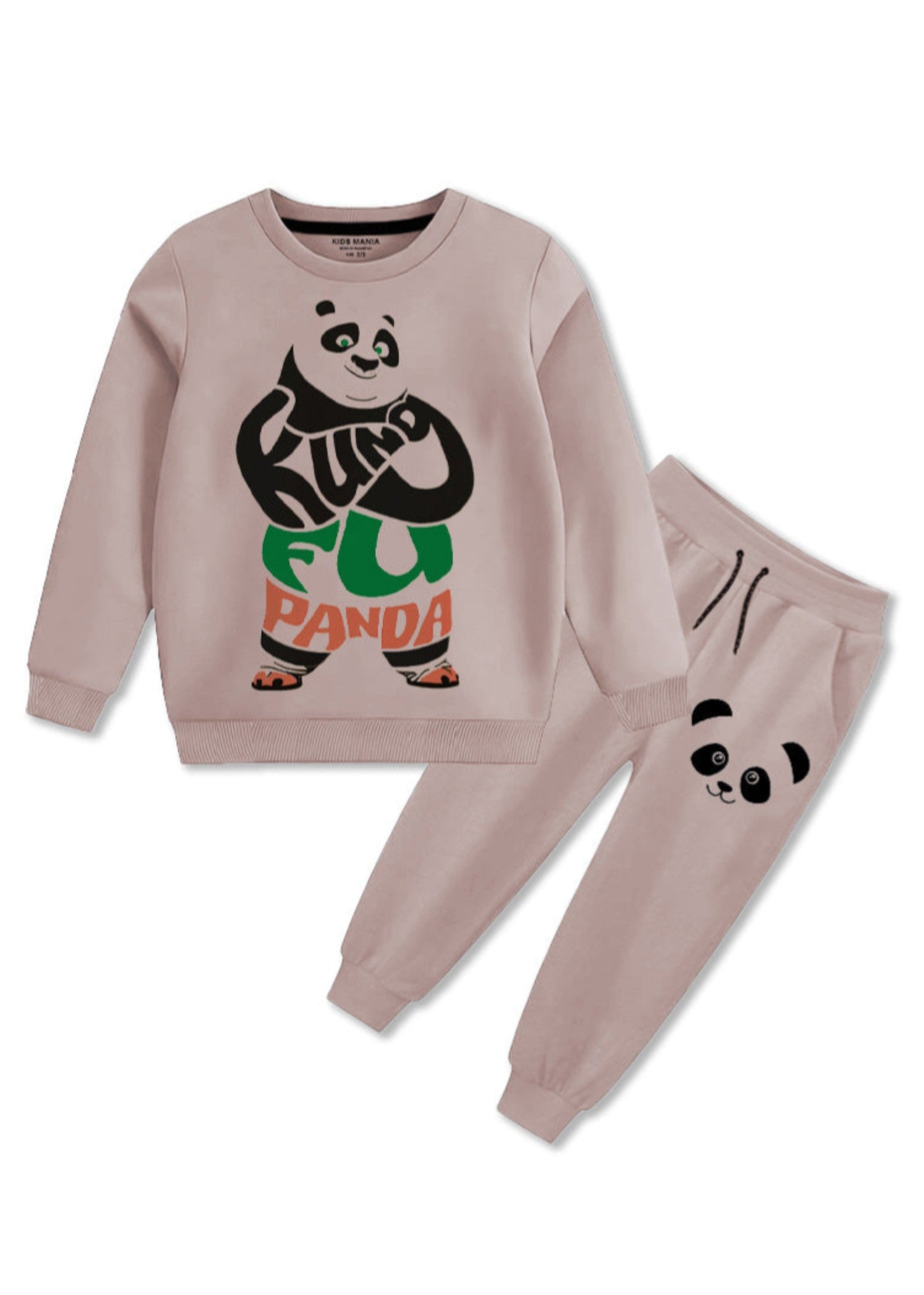 fleece Tracksuit in Tea rose pink