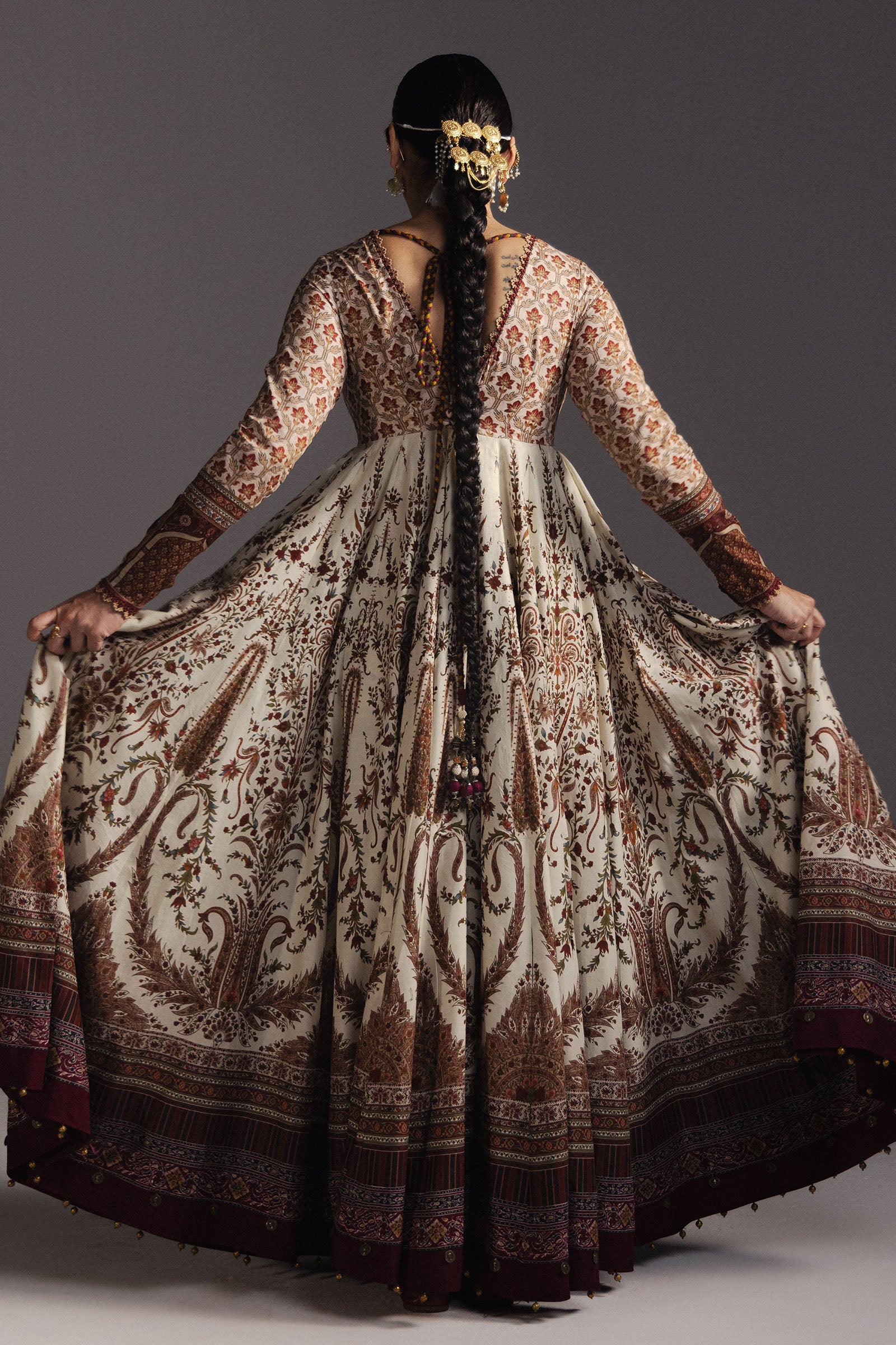 Anarkali Festive Luxury Lawn – Shahkar-D3