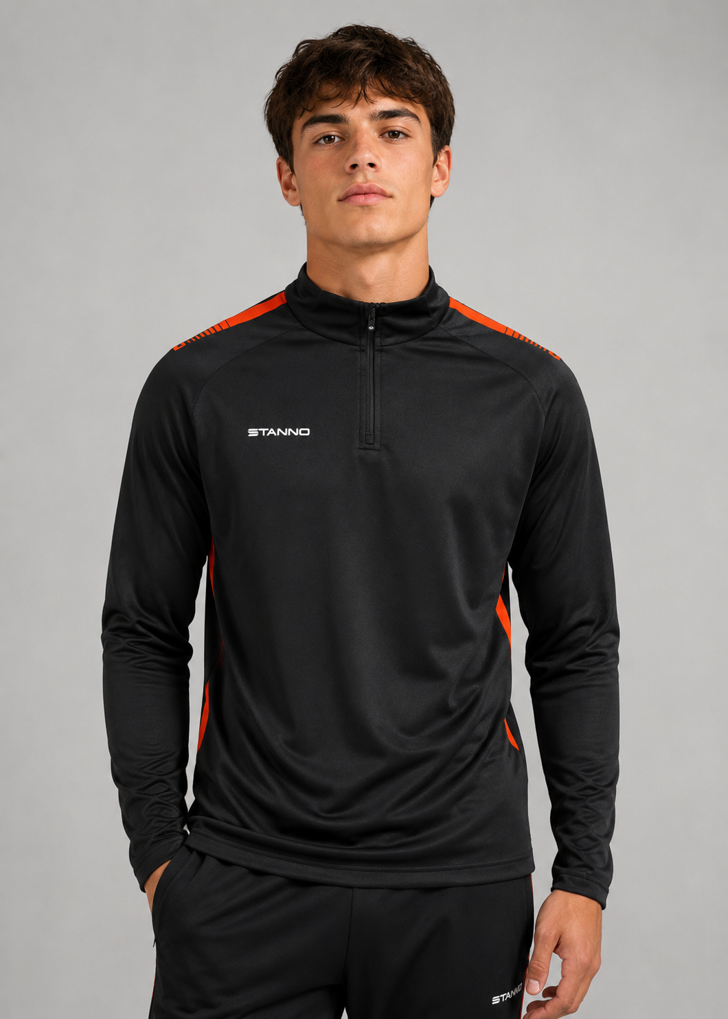 polyester T Shirt in Black by FLO