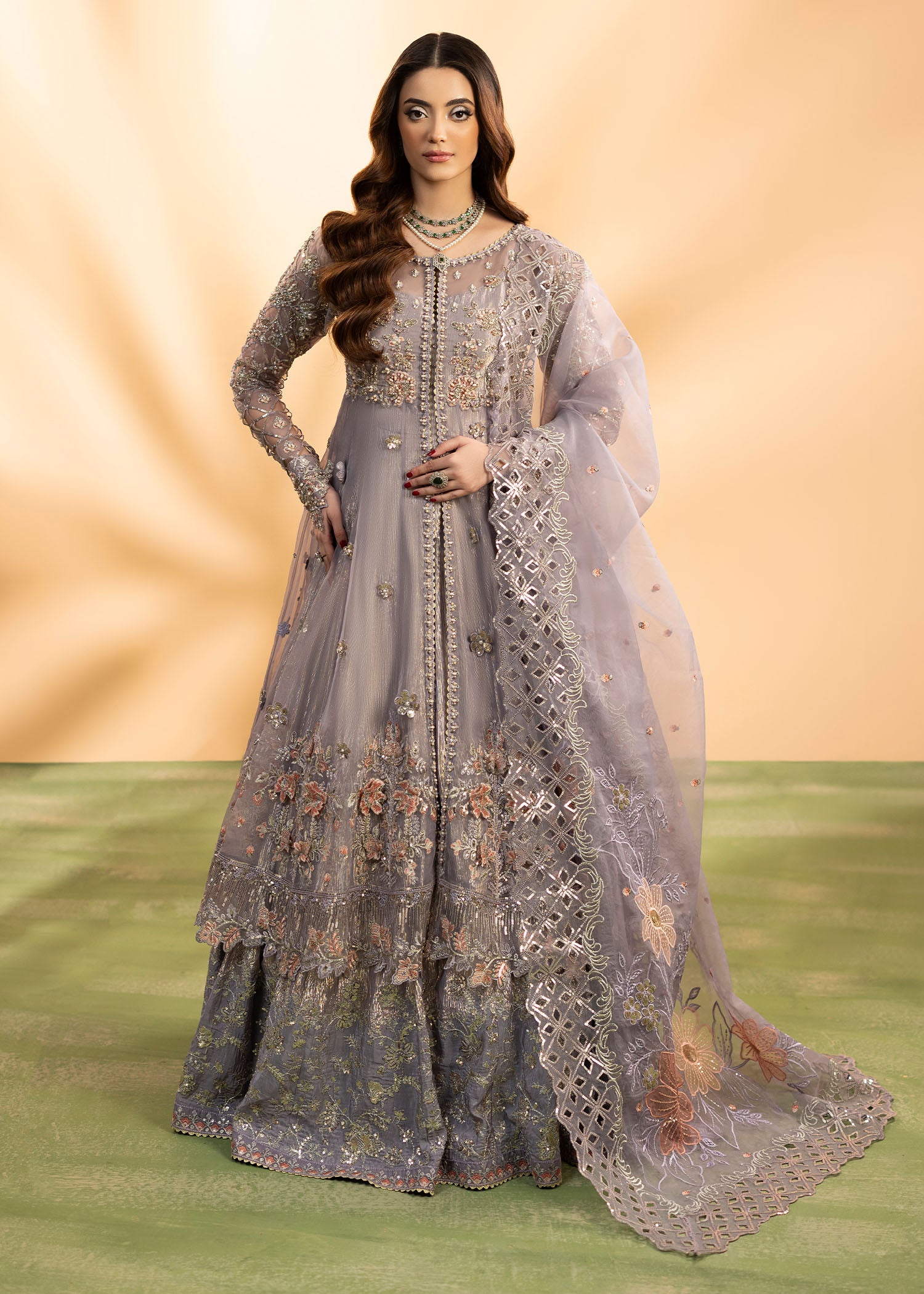 organza Maxi in Lilac