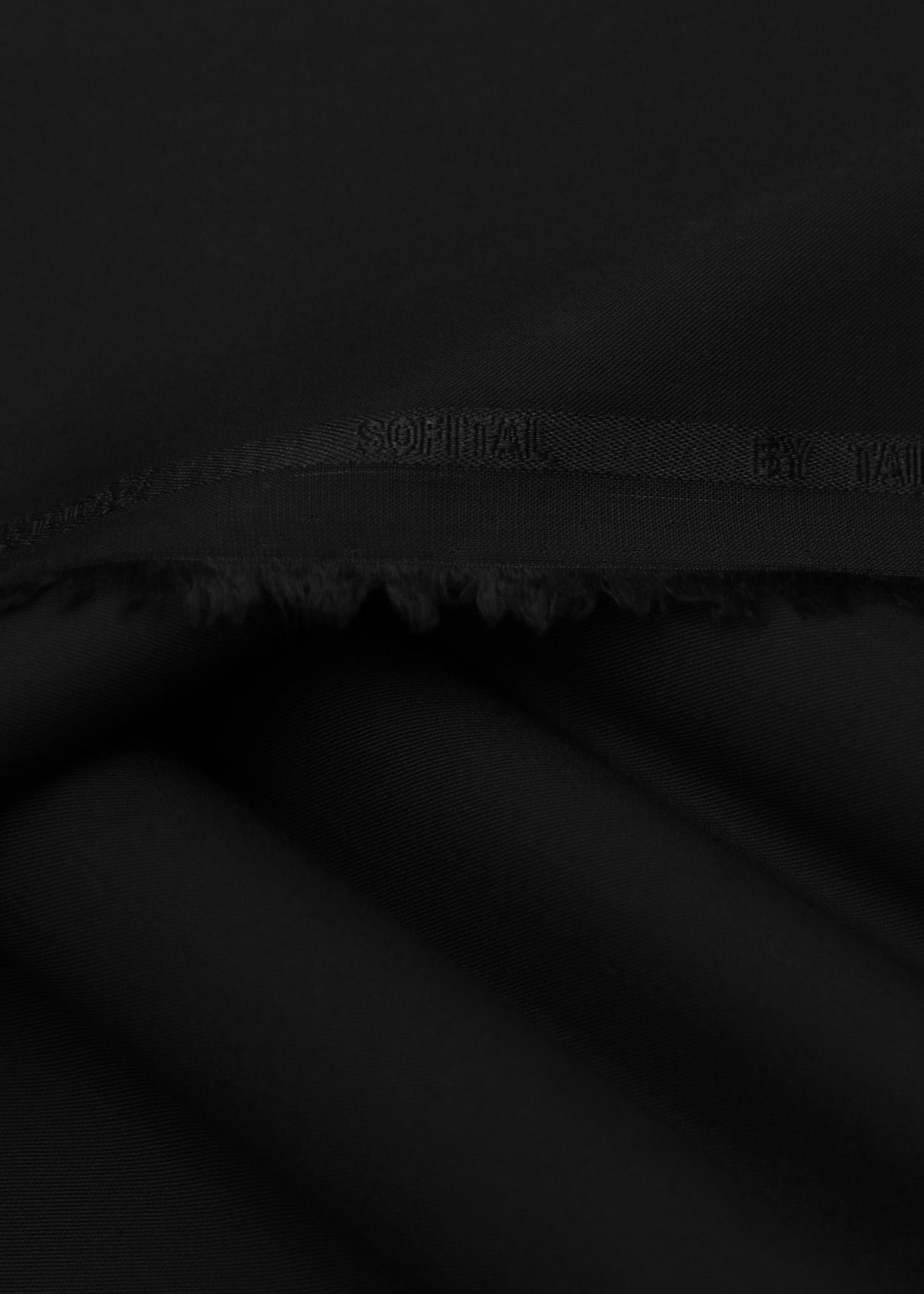 wash & wear Unstitched in Jet black