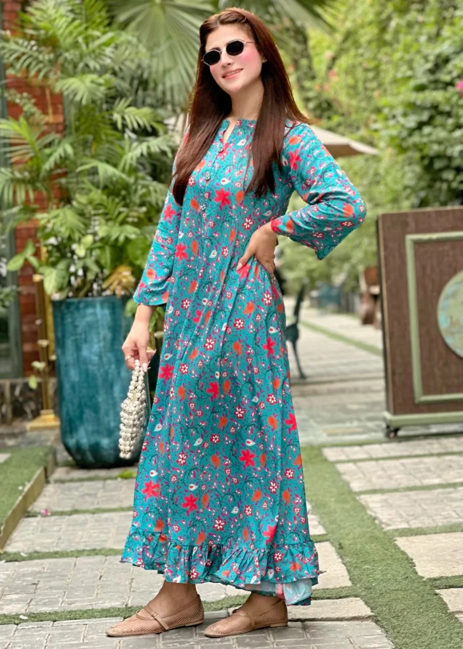 poly lawn Maxi in Multi