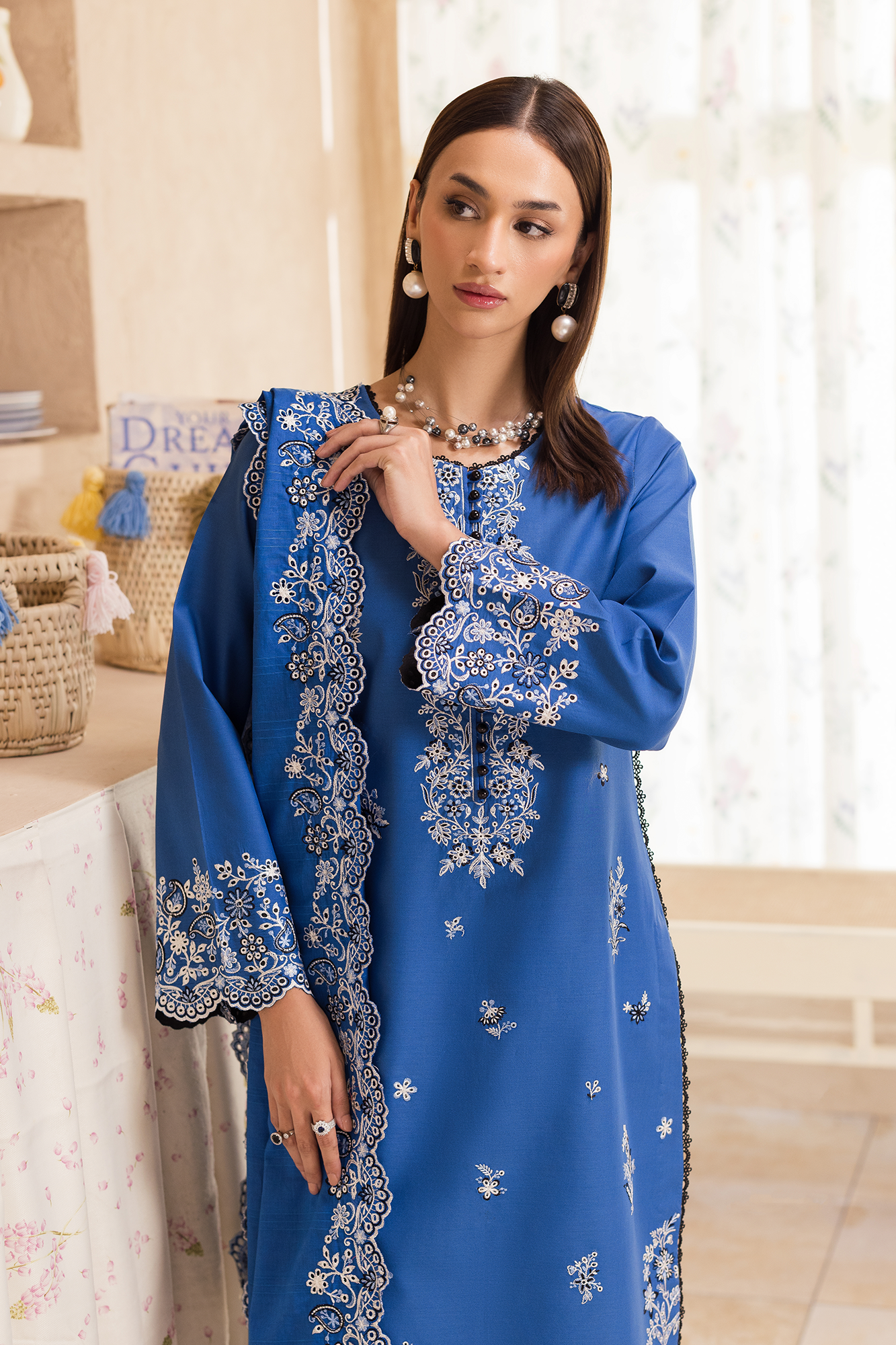 Nissa Chikankari Lawn – N-07