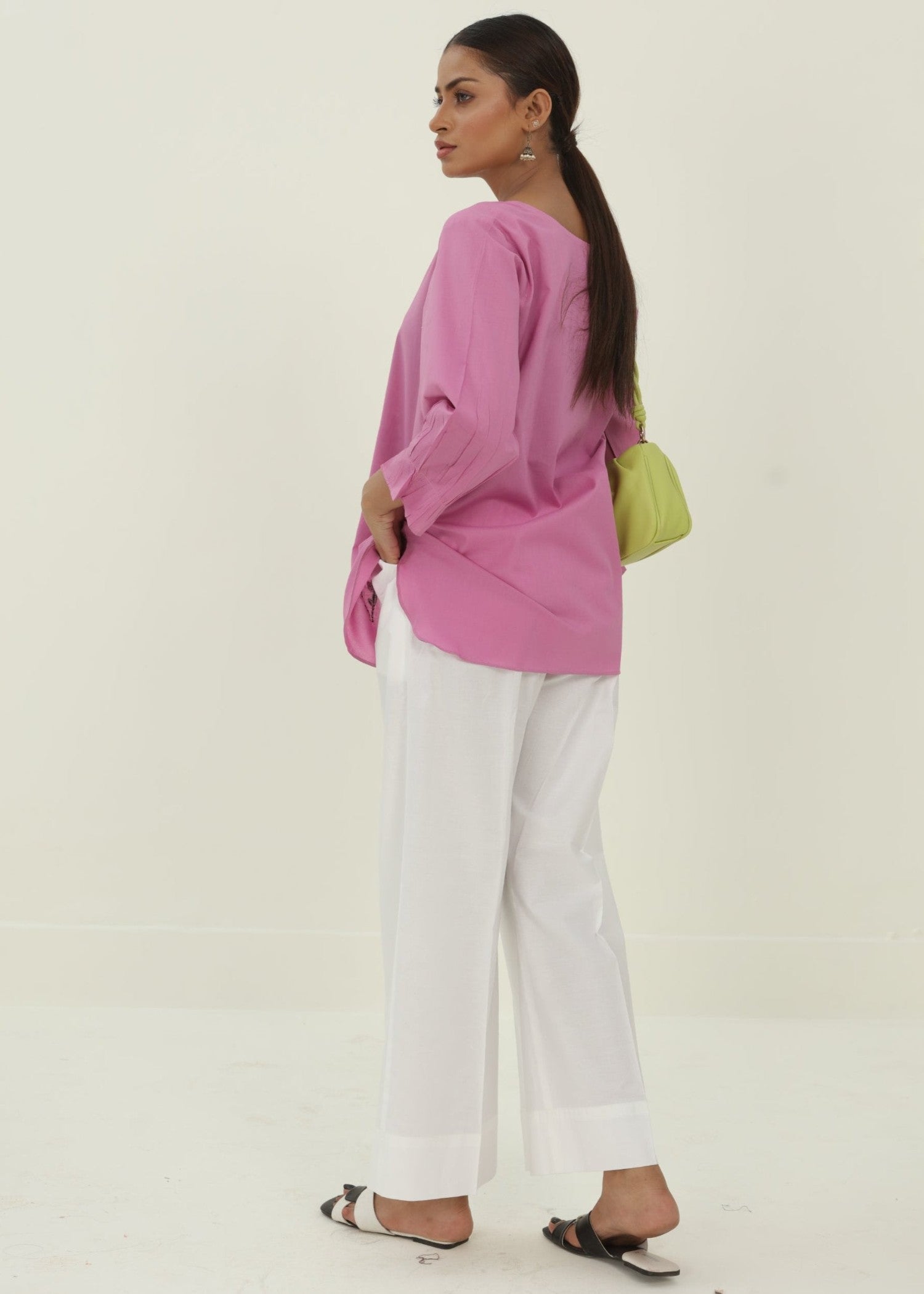 lawn Tunic in Lilac