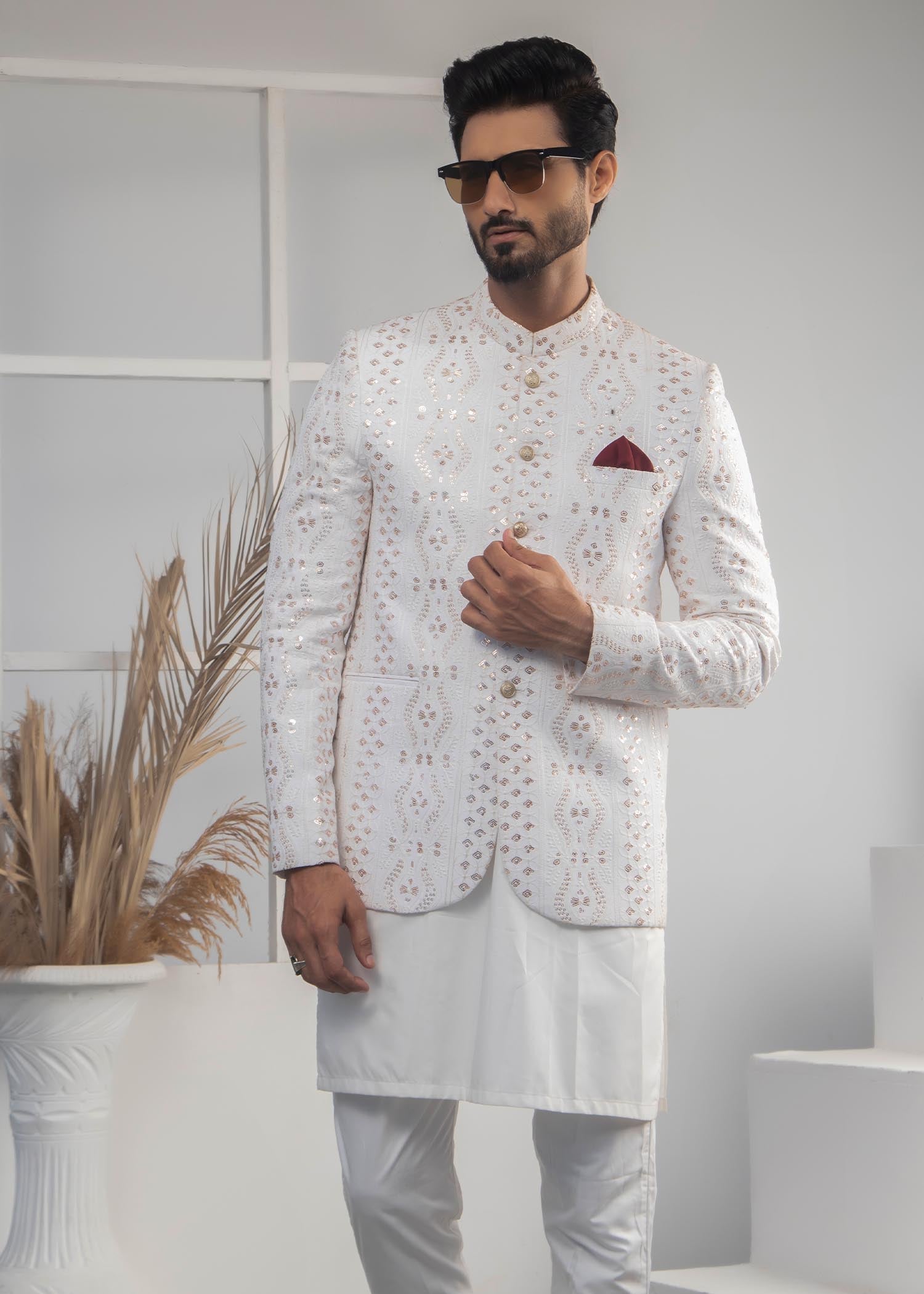 cotton Prince Coat in White