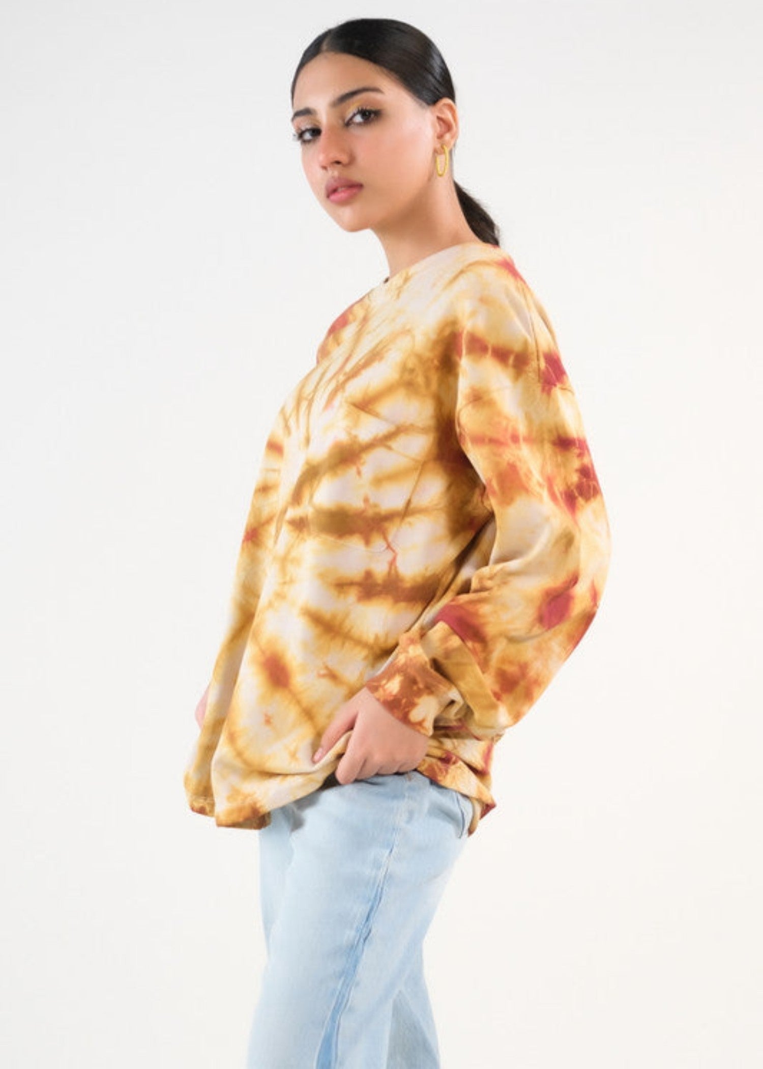 terry Sweatshirt in Multi