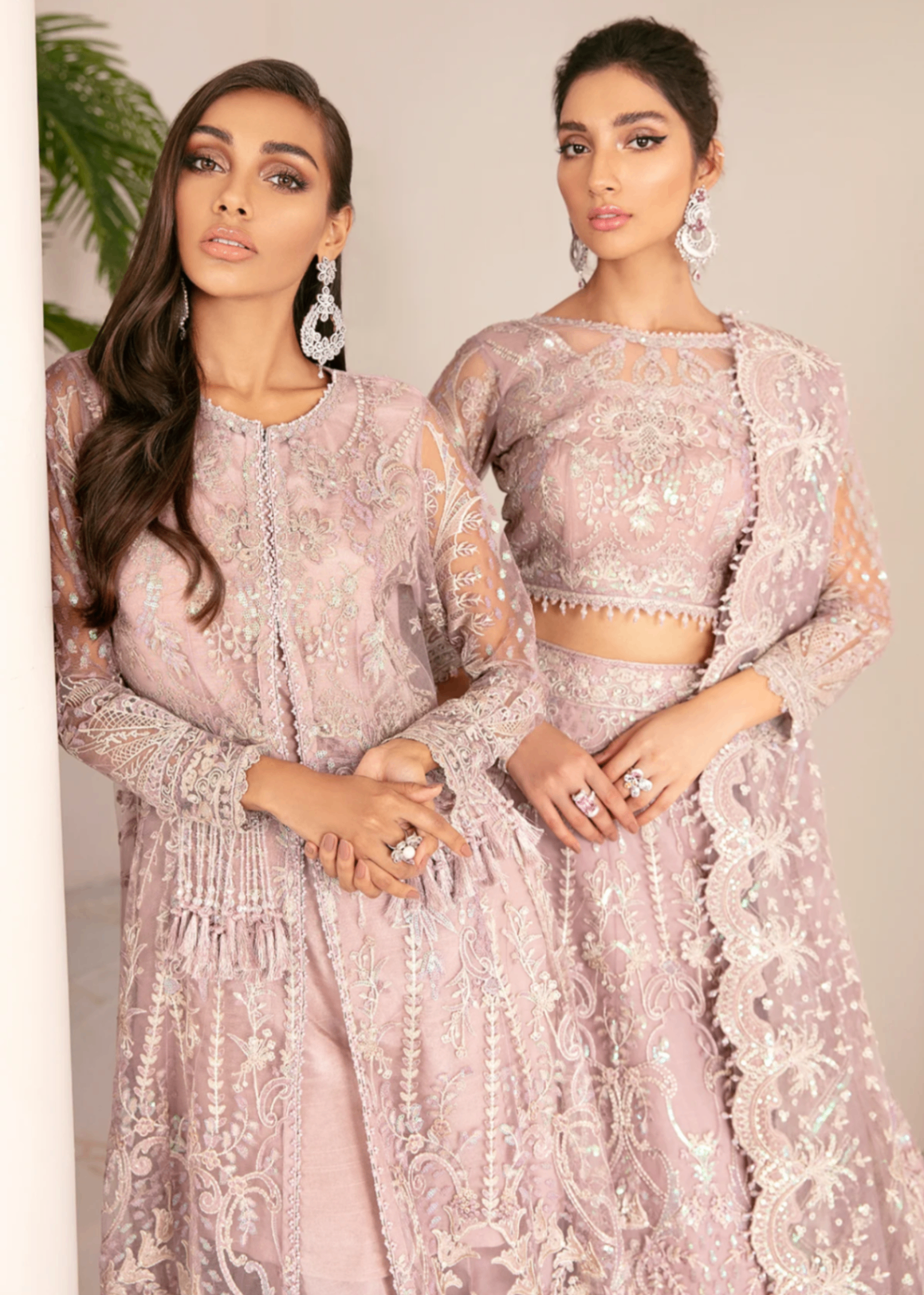 net Unstitched in Pastel pink