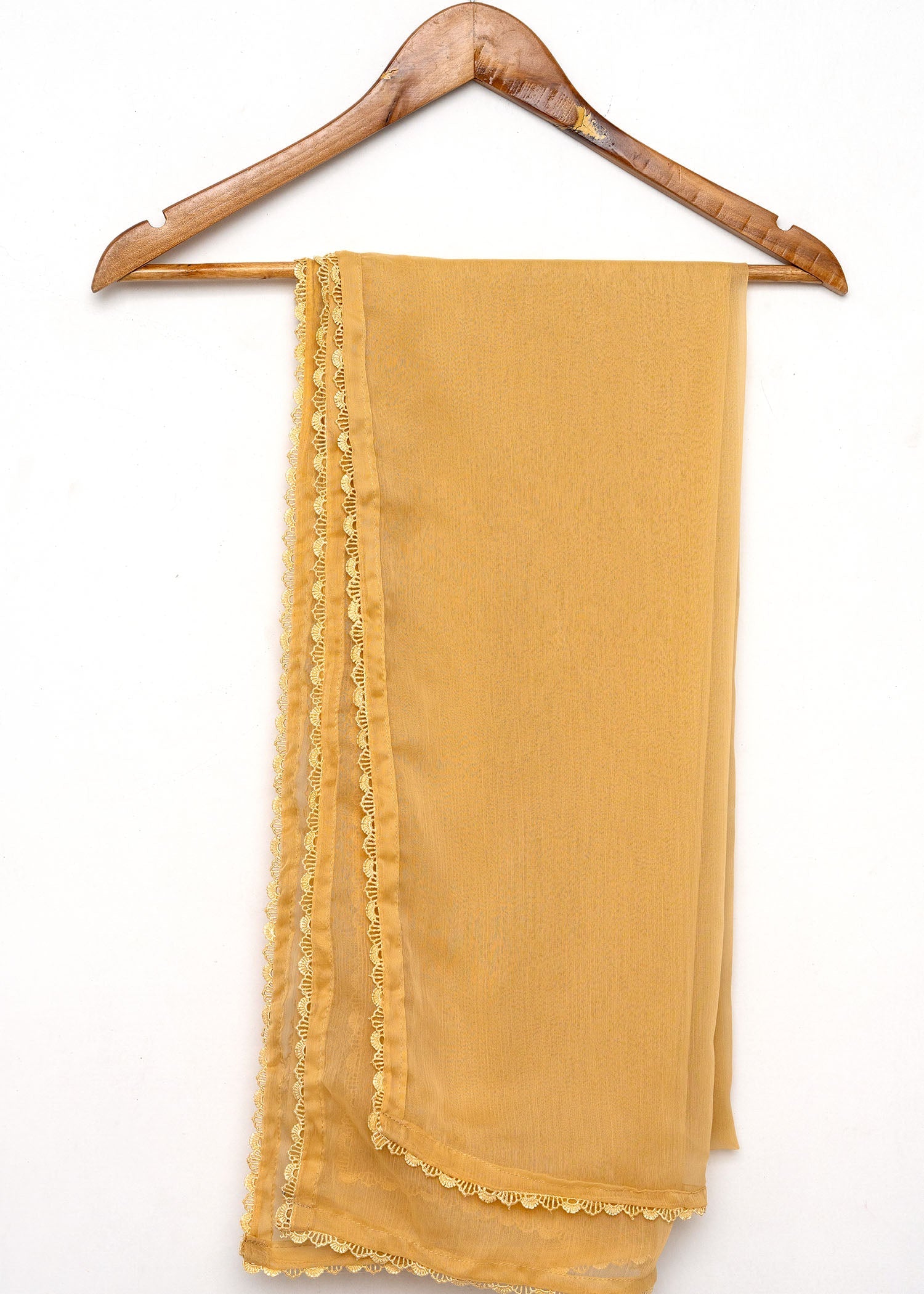 Dupatta in Saffron