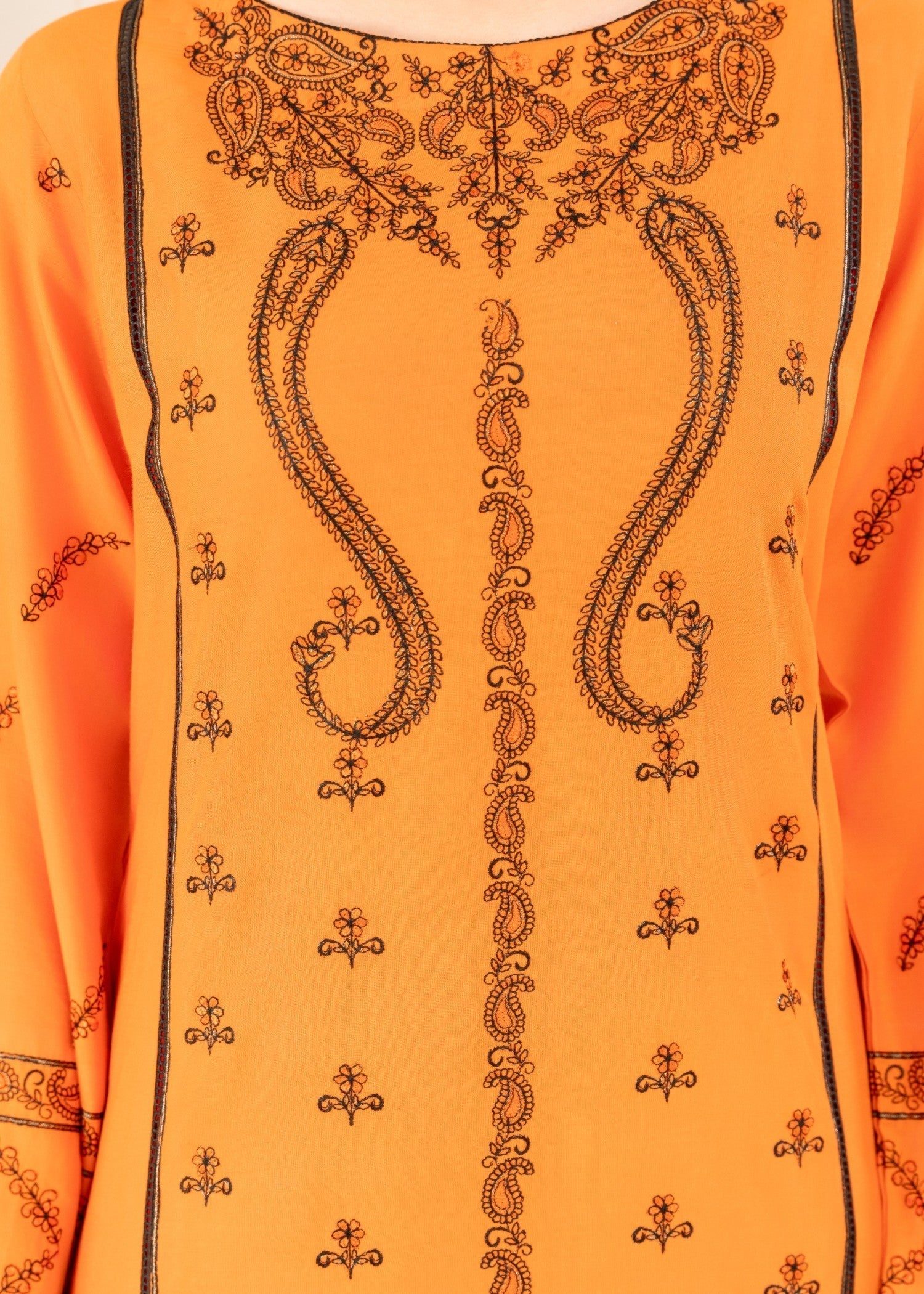 cotton viscose Co Ord Sets in Orange