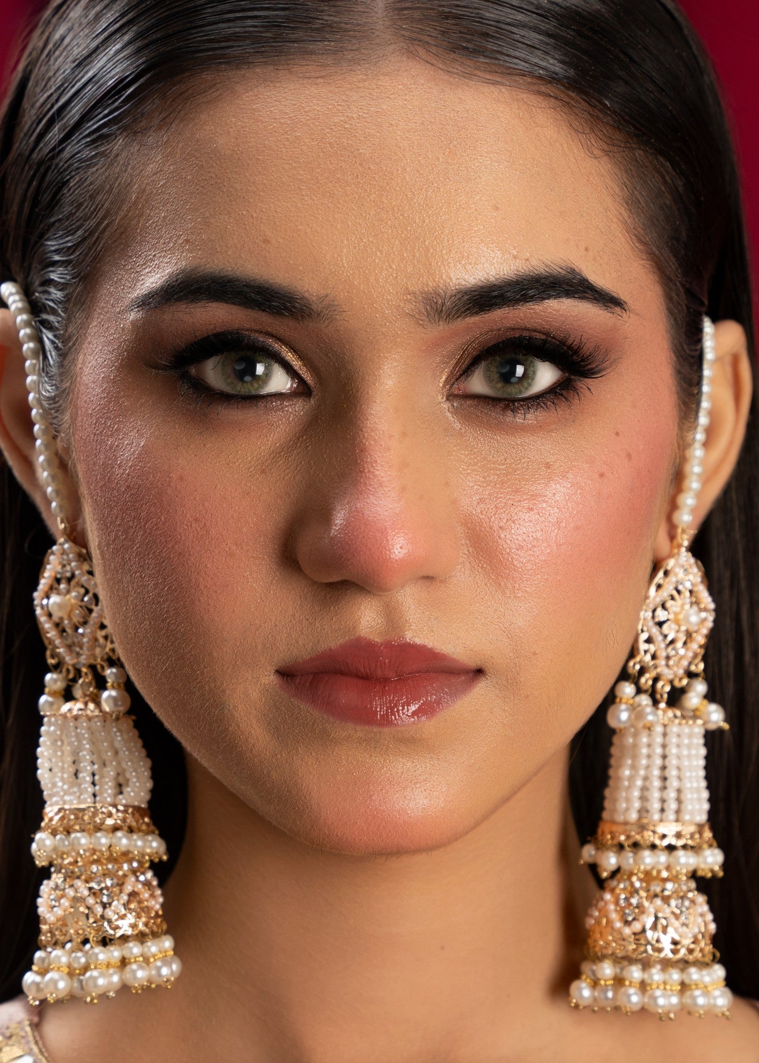 Earrings in White Color by - Trendy Women Earrings VFP5028