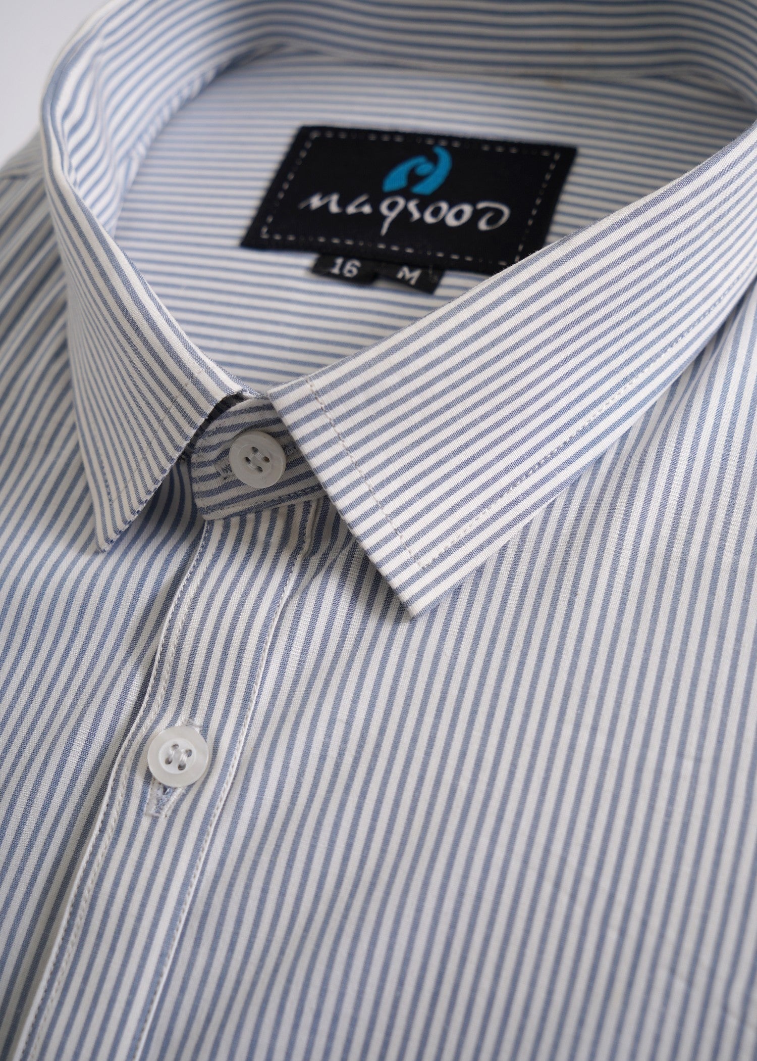 cotton Casual Shirt in Pastel grey