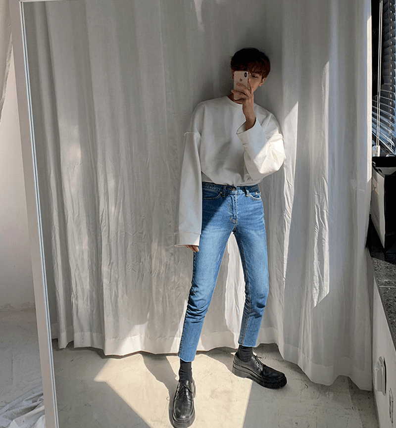 Mrcyc Autumn and Winter Loose Fitting Pullover round Neck Sweater Men''S and Women''S Long Sleeve Korean Cotton Bottomed Shirt