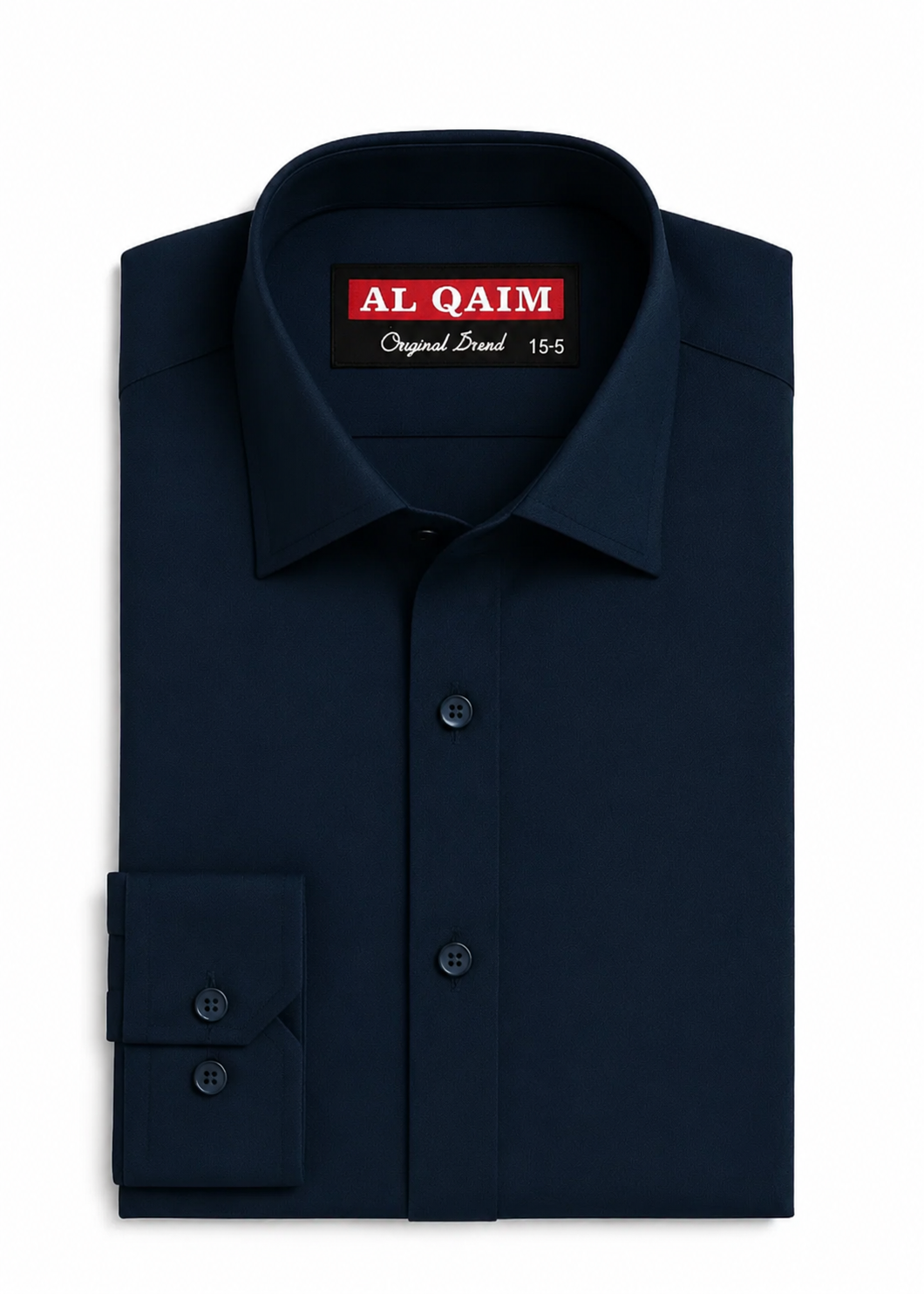 cotton Formal Shirt in Midnight blue