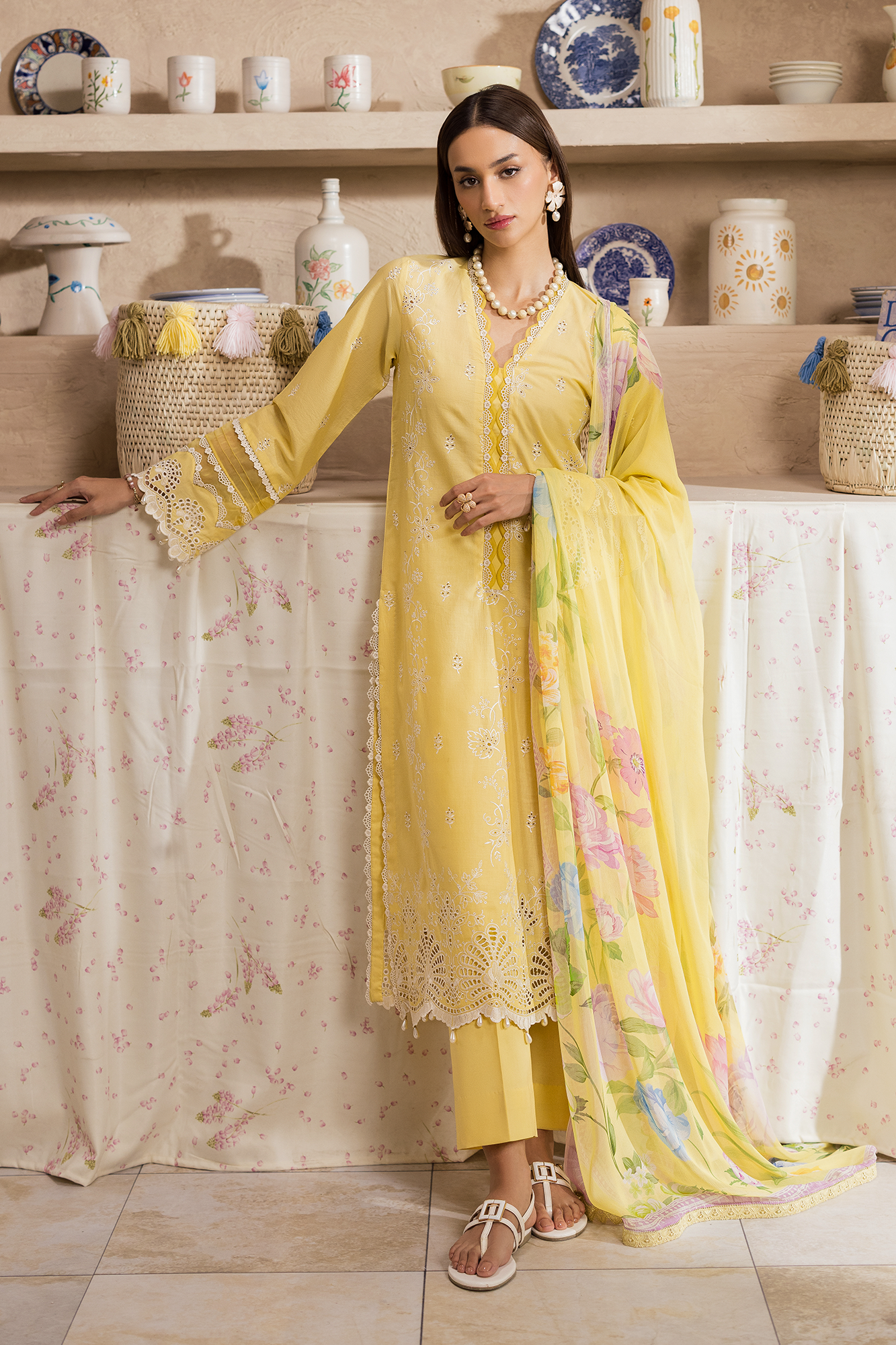 Nissa Chikankari Lawn – N-03