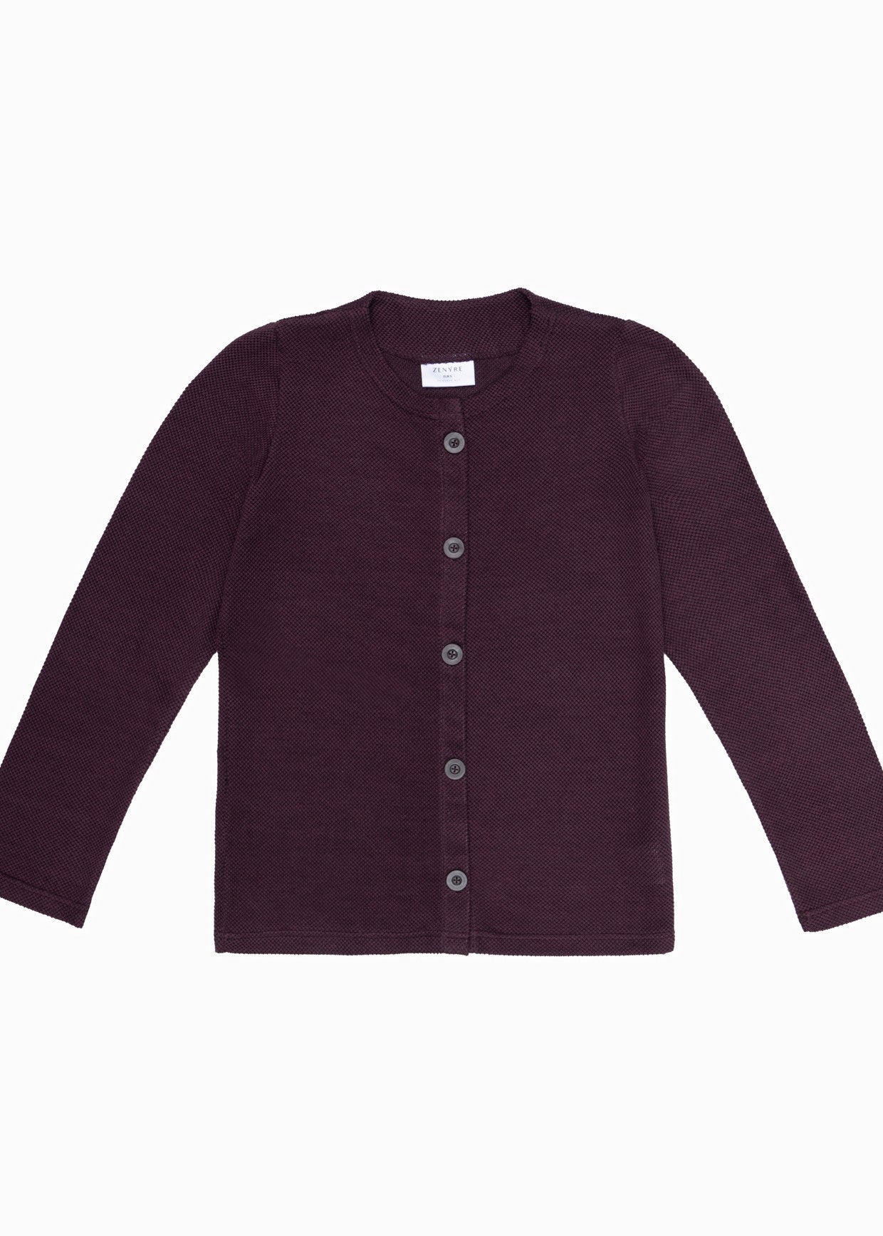 polyester Sweater in Purple