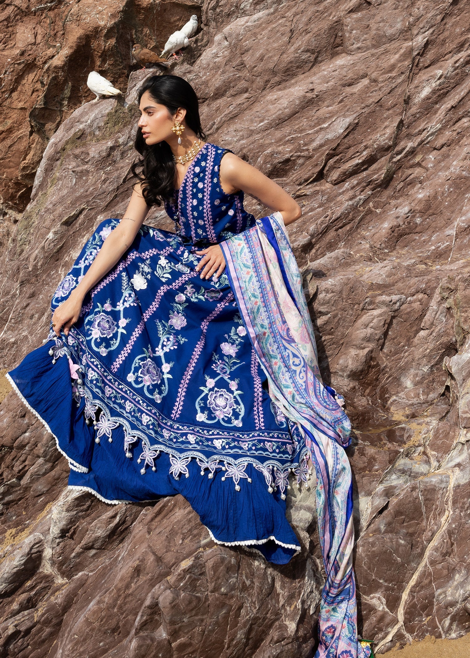 Festive Luxury Lawn – Neel