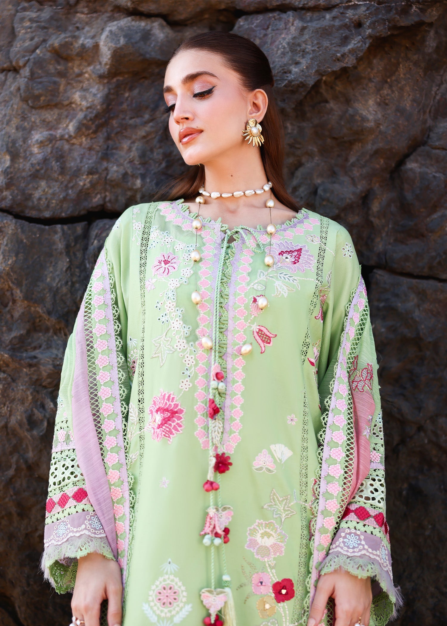 Breeze Festive Luxury Lawn – NOOR-2-B