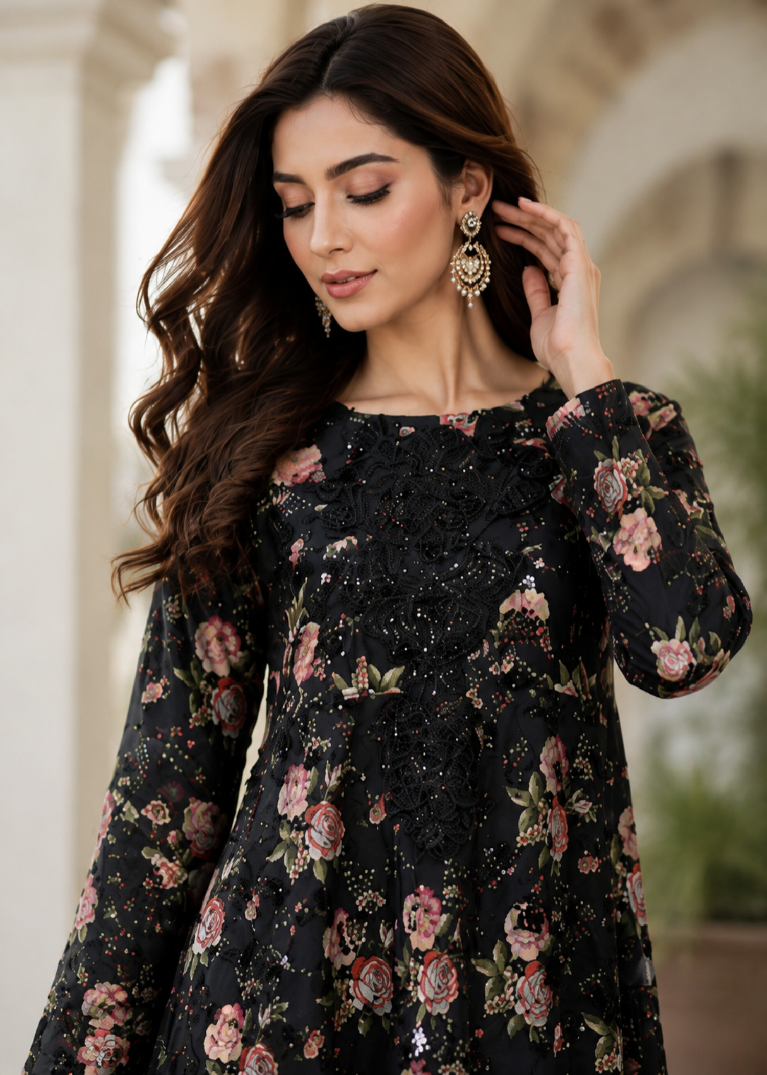 net Maxi in Black
