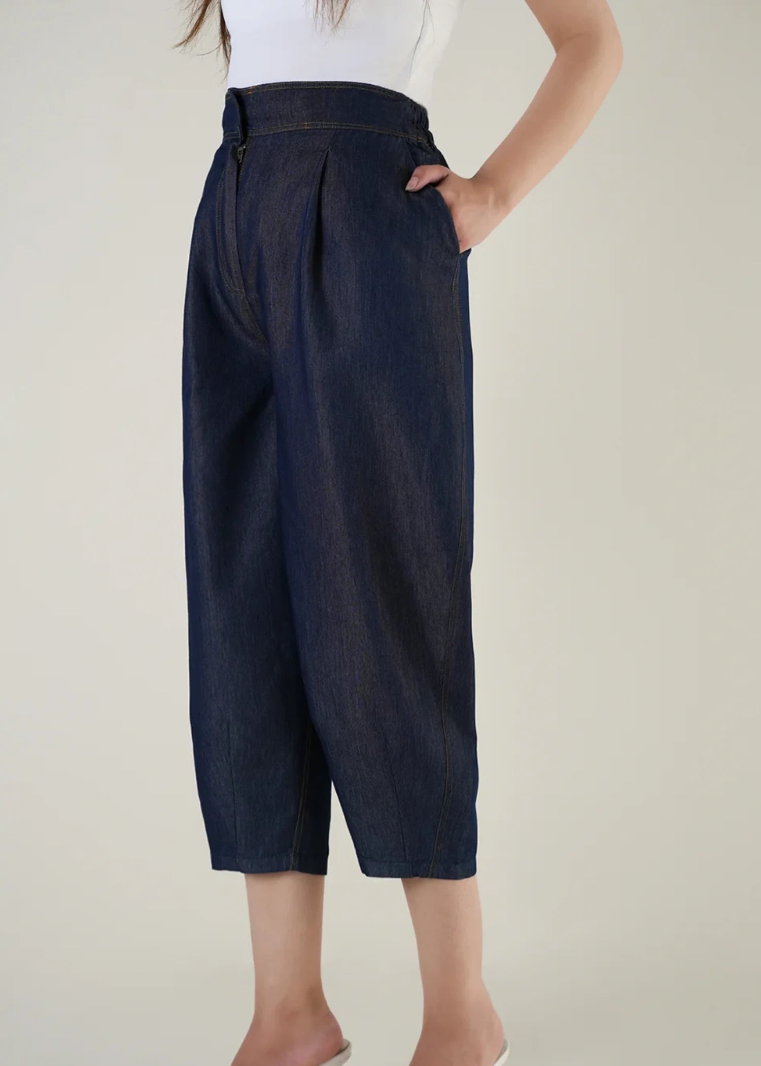 denim Pants in Blue