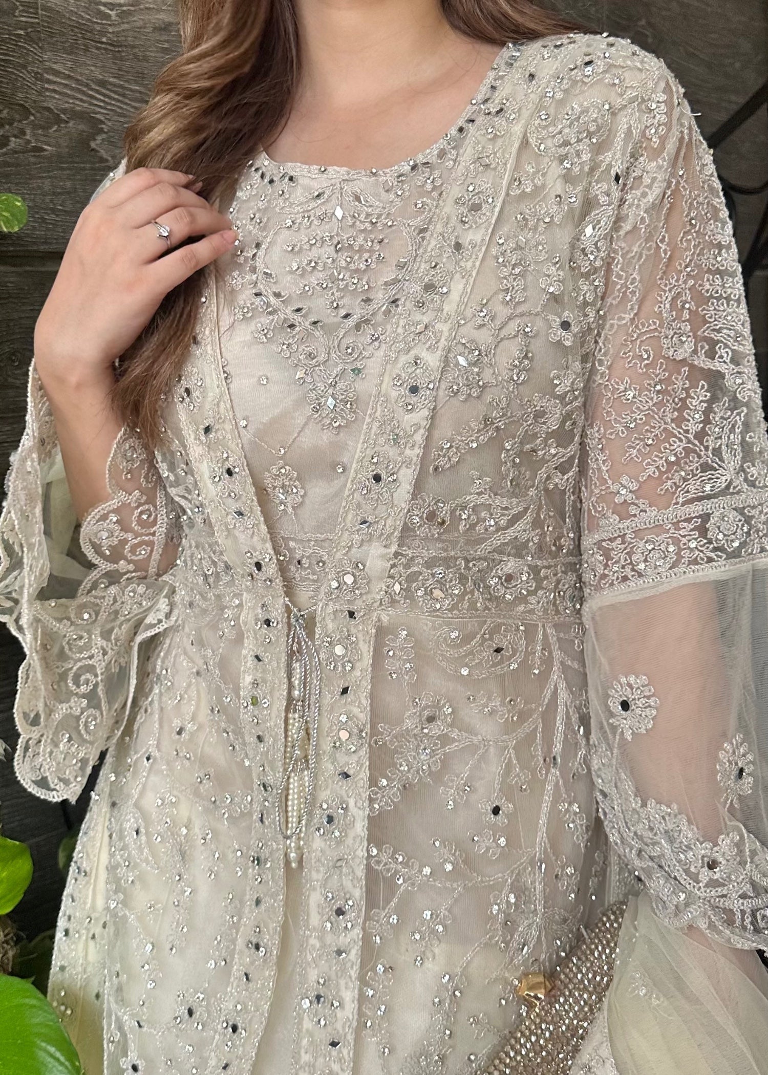 net Maxi in Ivory