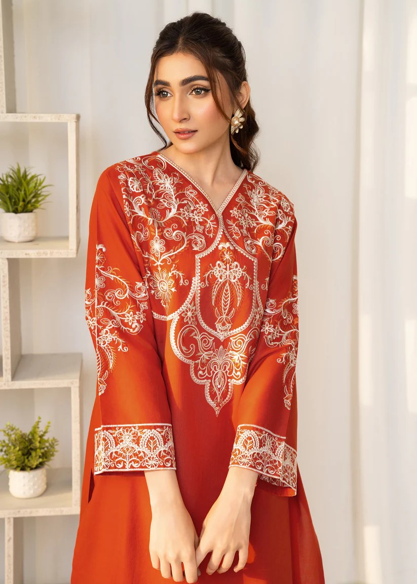 lawn Co Ord Sets in Orange