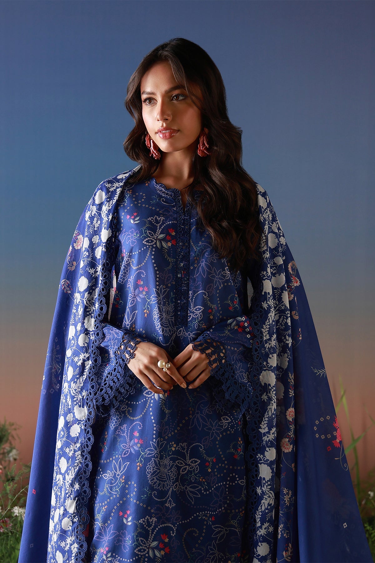Mirha Lawn – Bandhni Delight