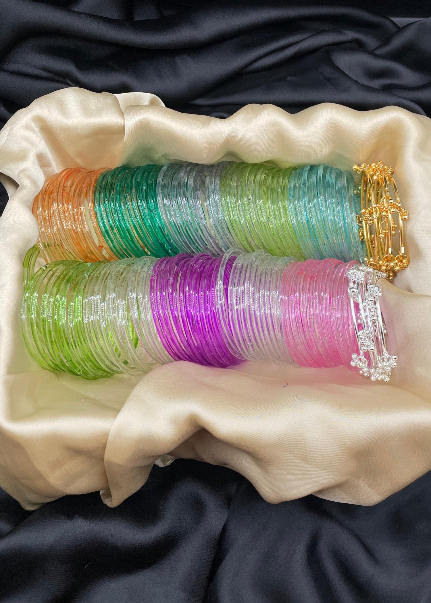 Bangles in Multi Color by - Trendy Women Bangles IAY8814